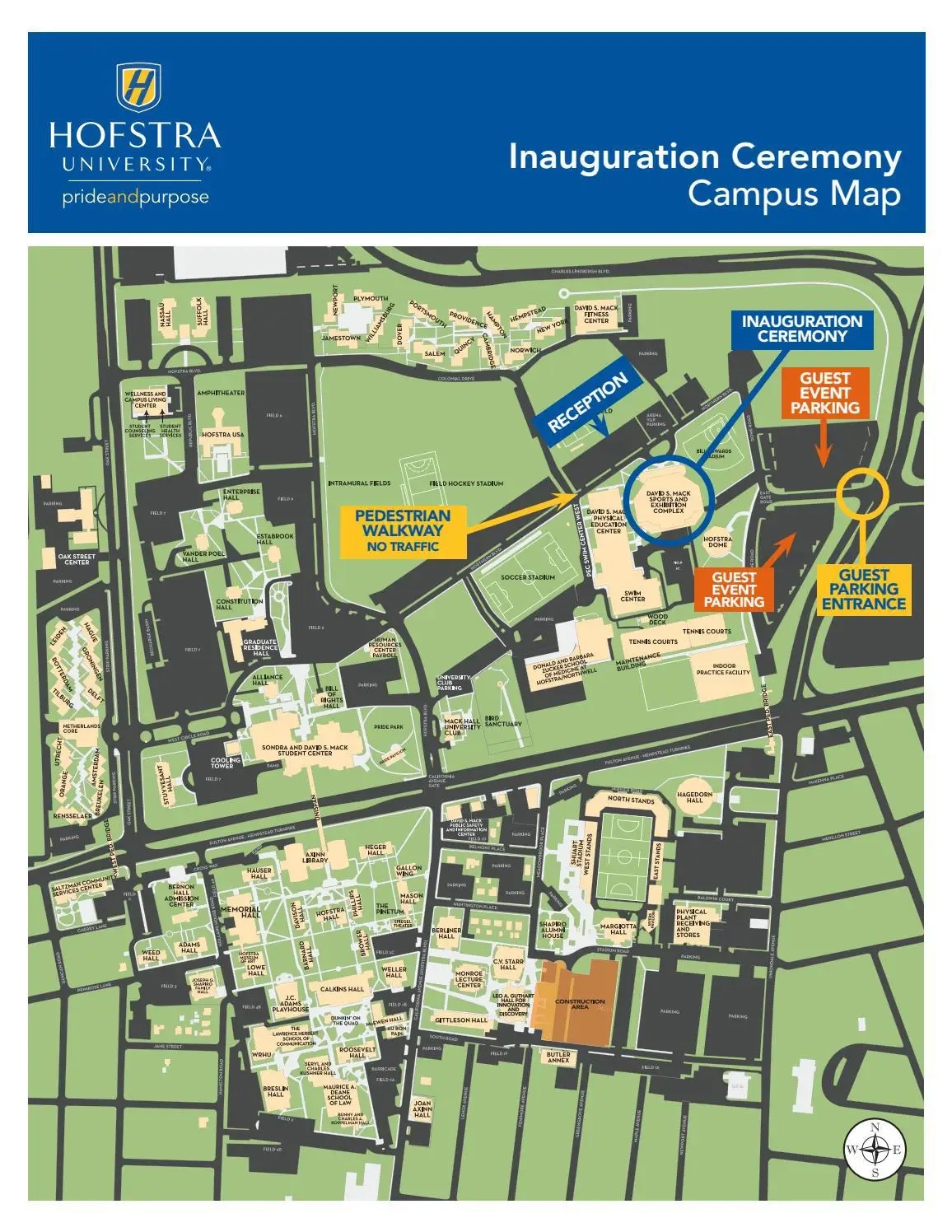Inauguration Parking Map Hofstra University By Hofstra University Issuu Inauguration Parking Map Hofstra University By Hofstra University Issuu