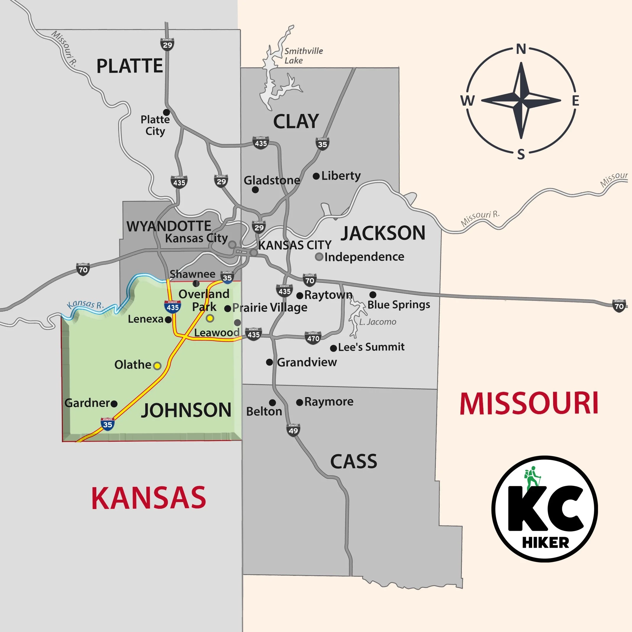 Johnson County Kansas Trail Guide