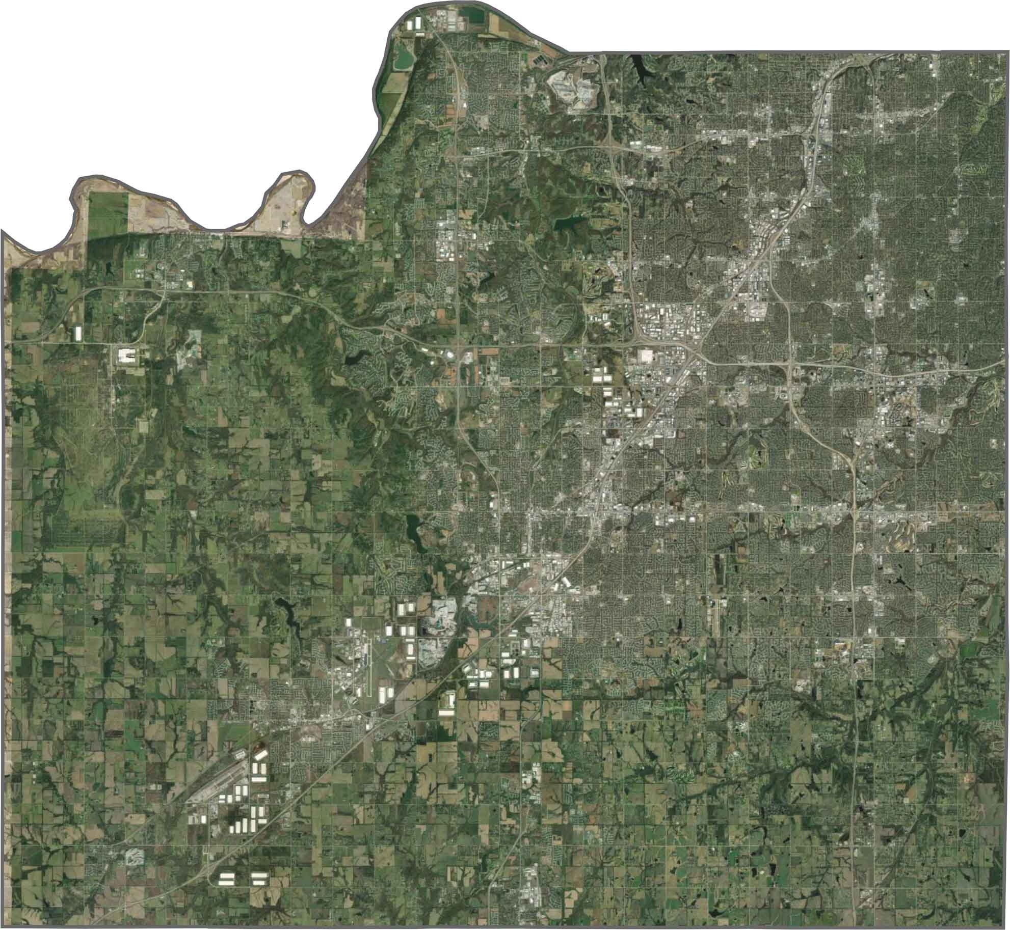map johnson county kansas