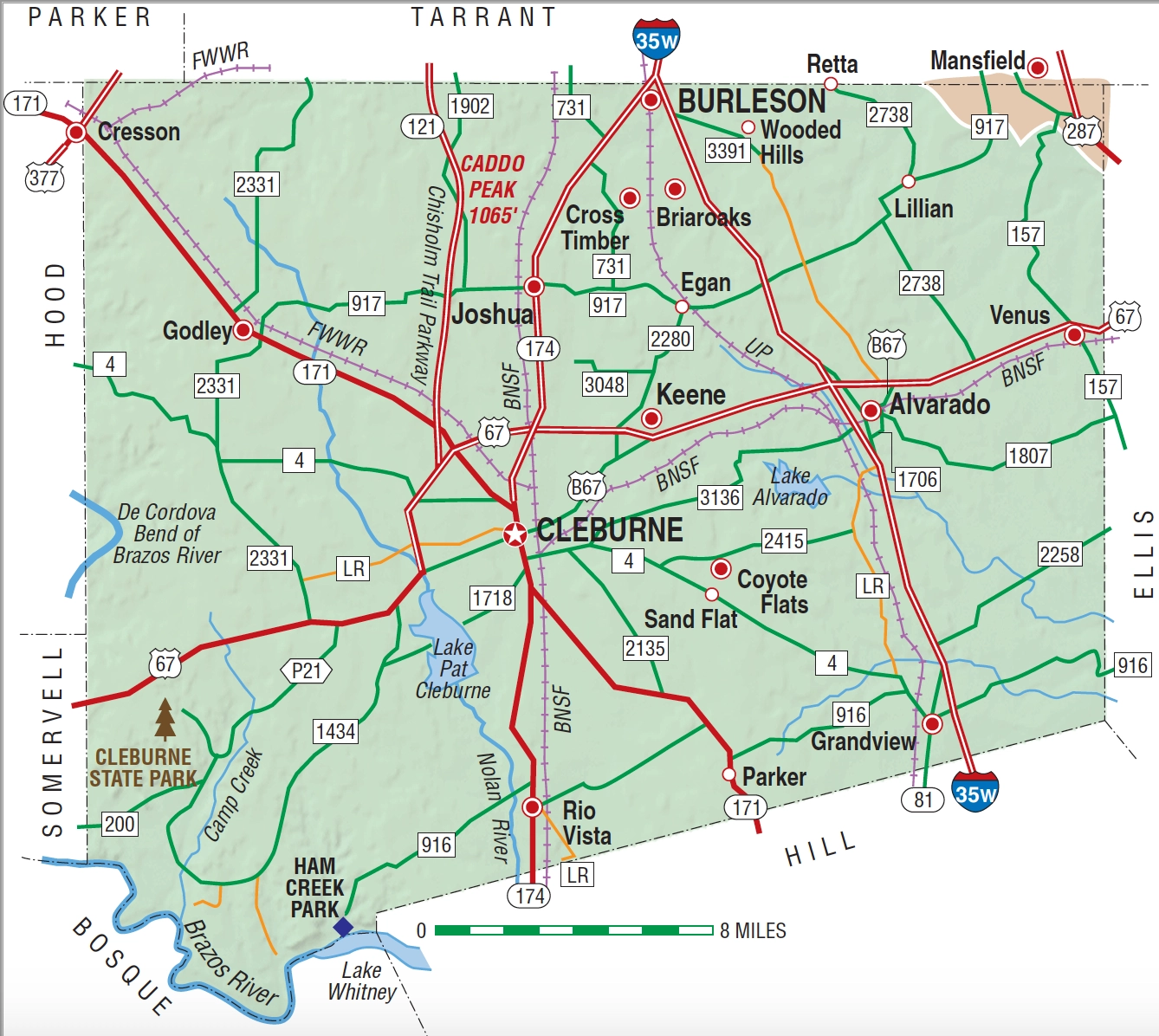 Johnson County TX Almanac