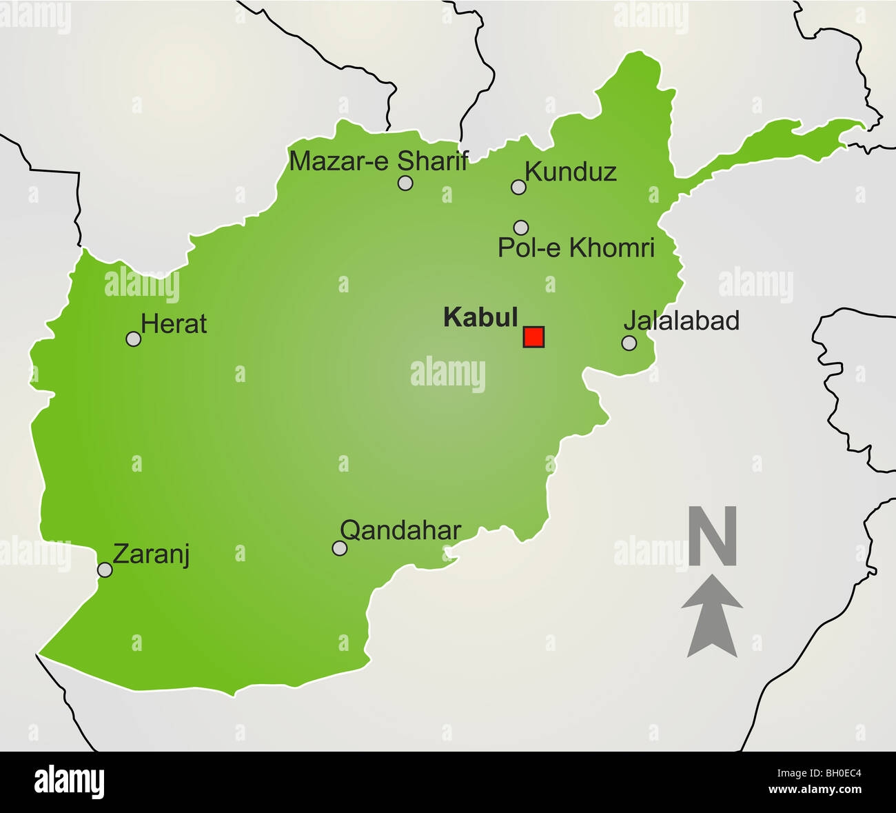 Kabul Afghanistan Map Hi res Stock Photography And Images Alamy