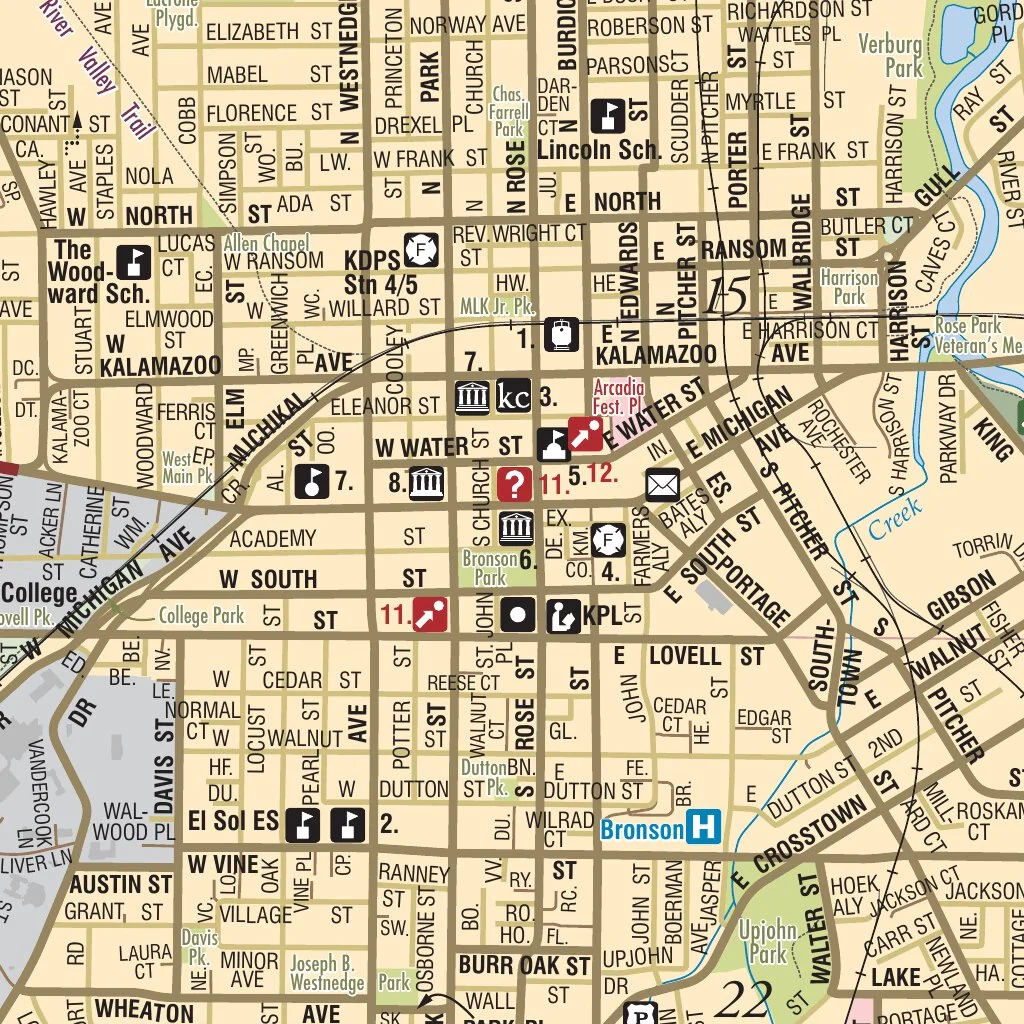 Kalamazoo County StreetMap 2022 Map By Kalamazoo County Avenza Maps Kalamazoo County StreetMap 2022 Map By Kalamazoo County Avenza Maps