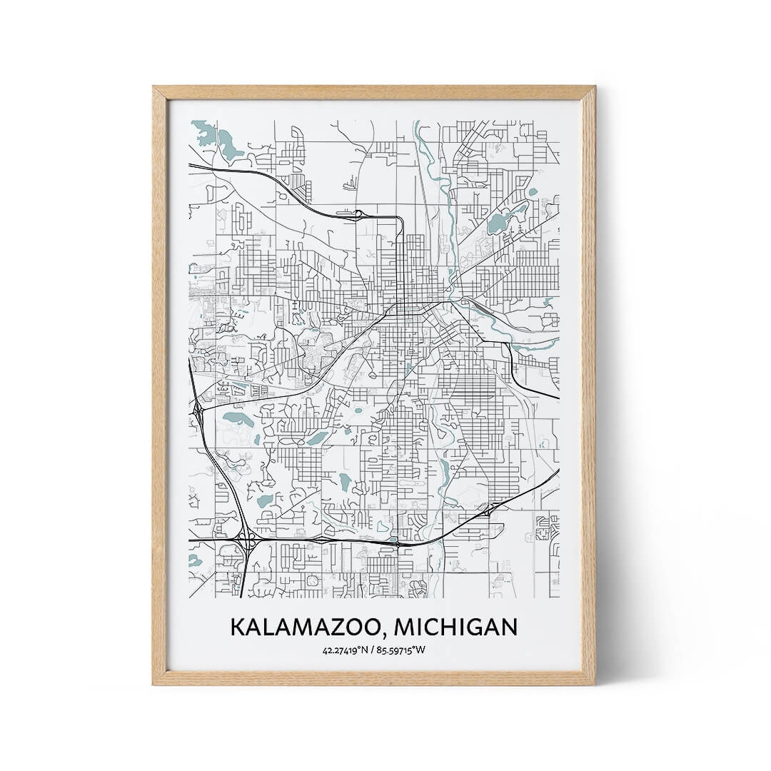 kalamazoo city map kalamazoo city map