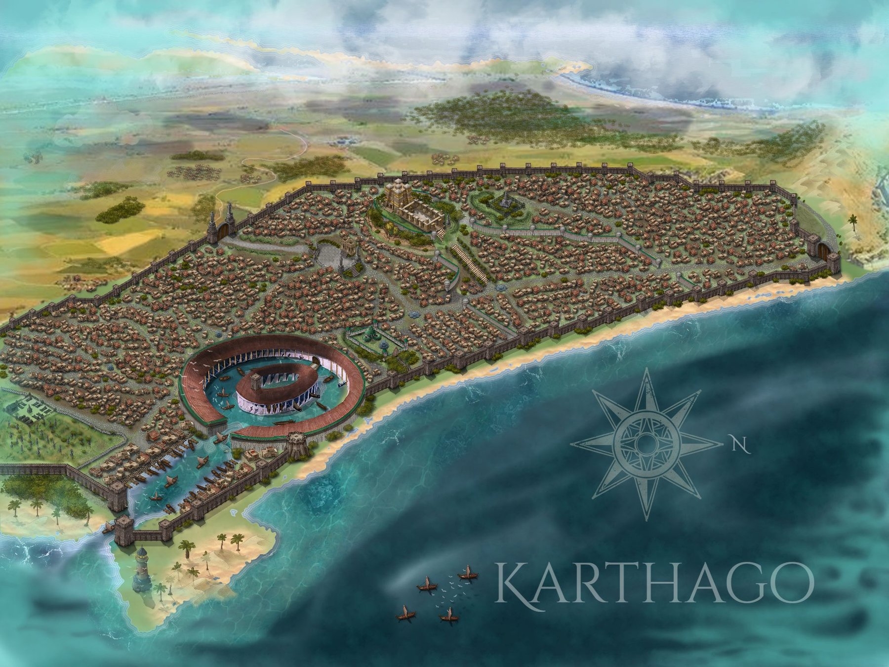 carthage city map