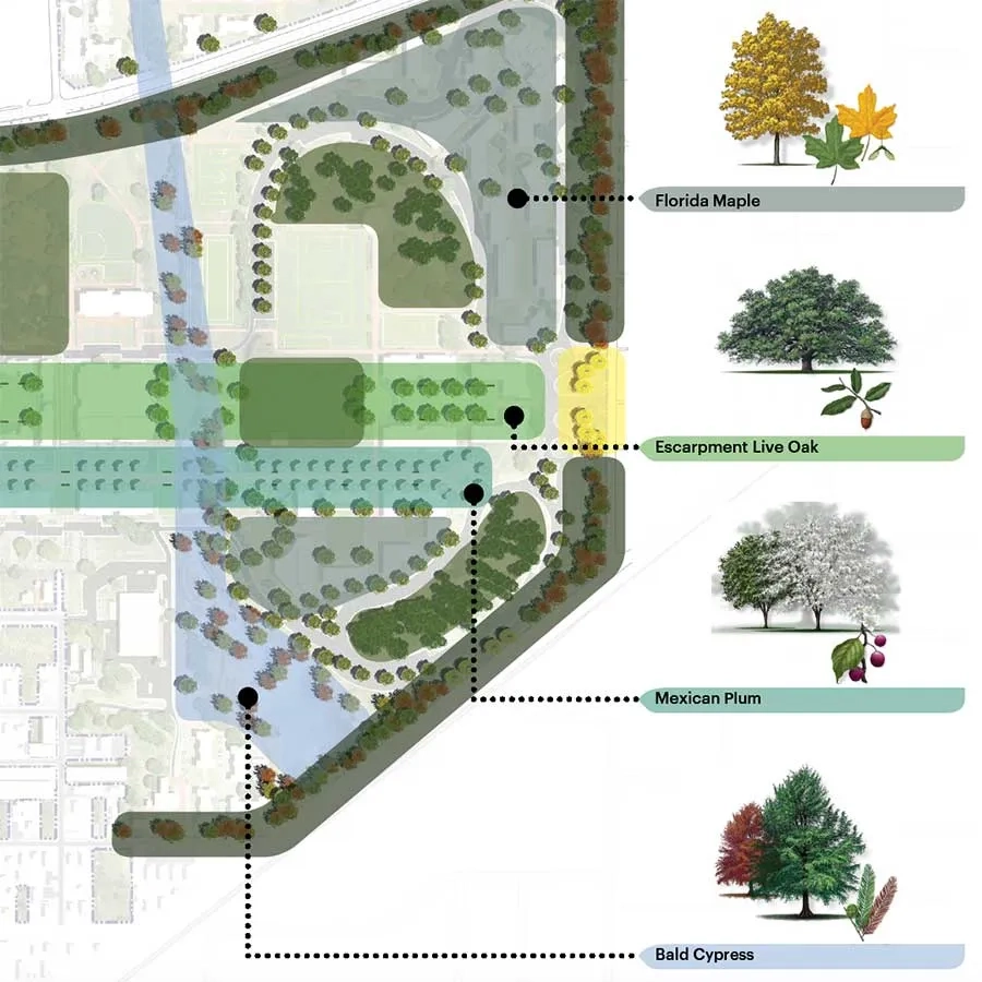 twu denton campus map