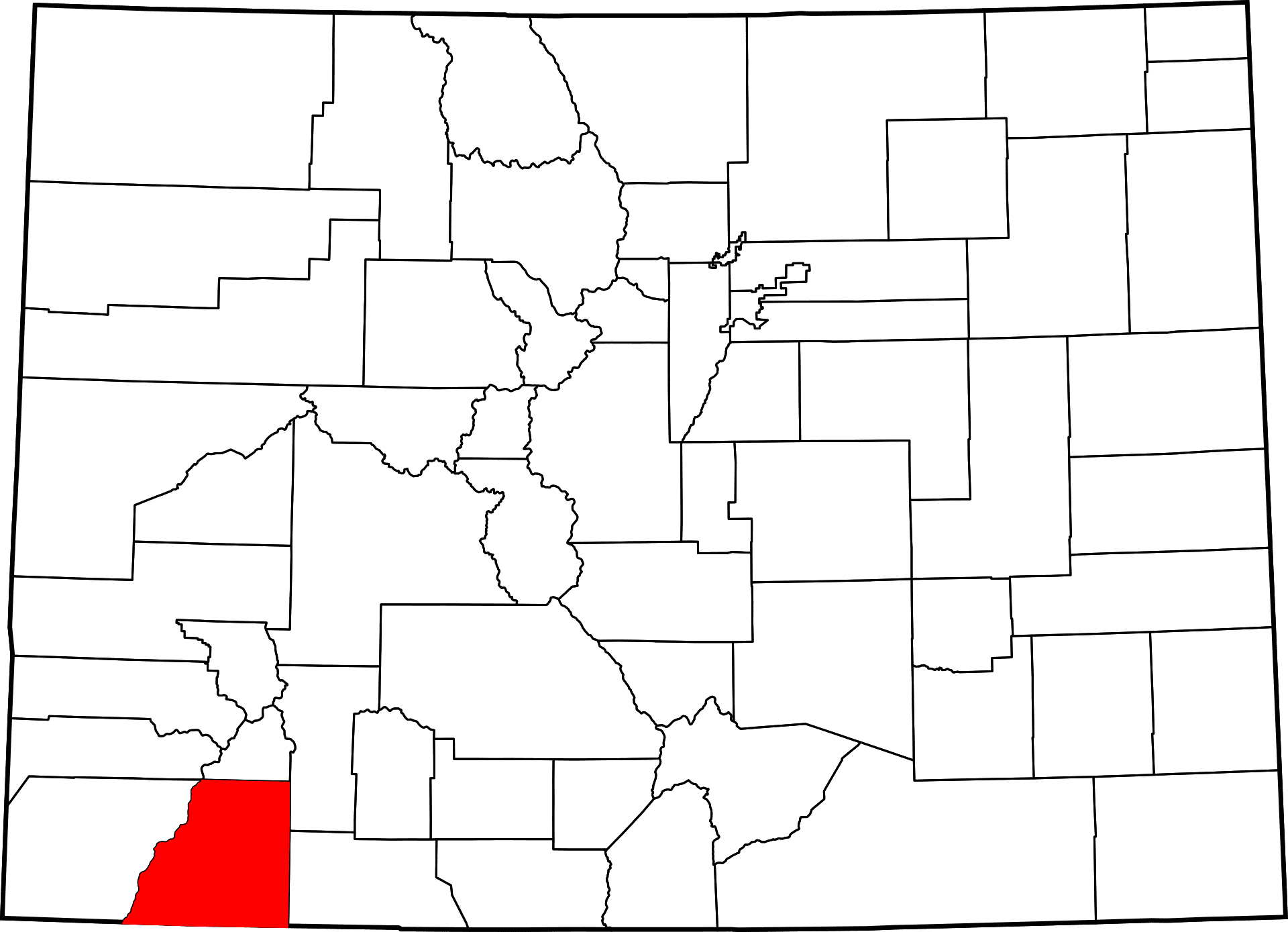 La Plata County Colorado Map And Towns Uncover Colorado