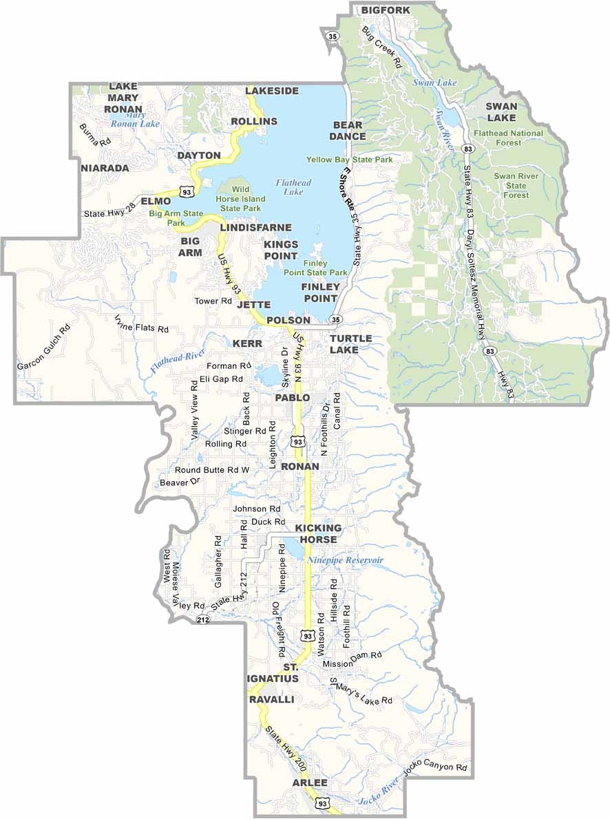 map of lake county
