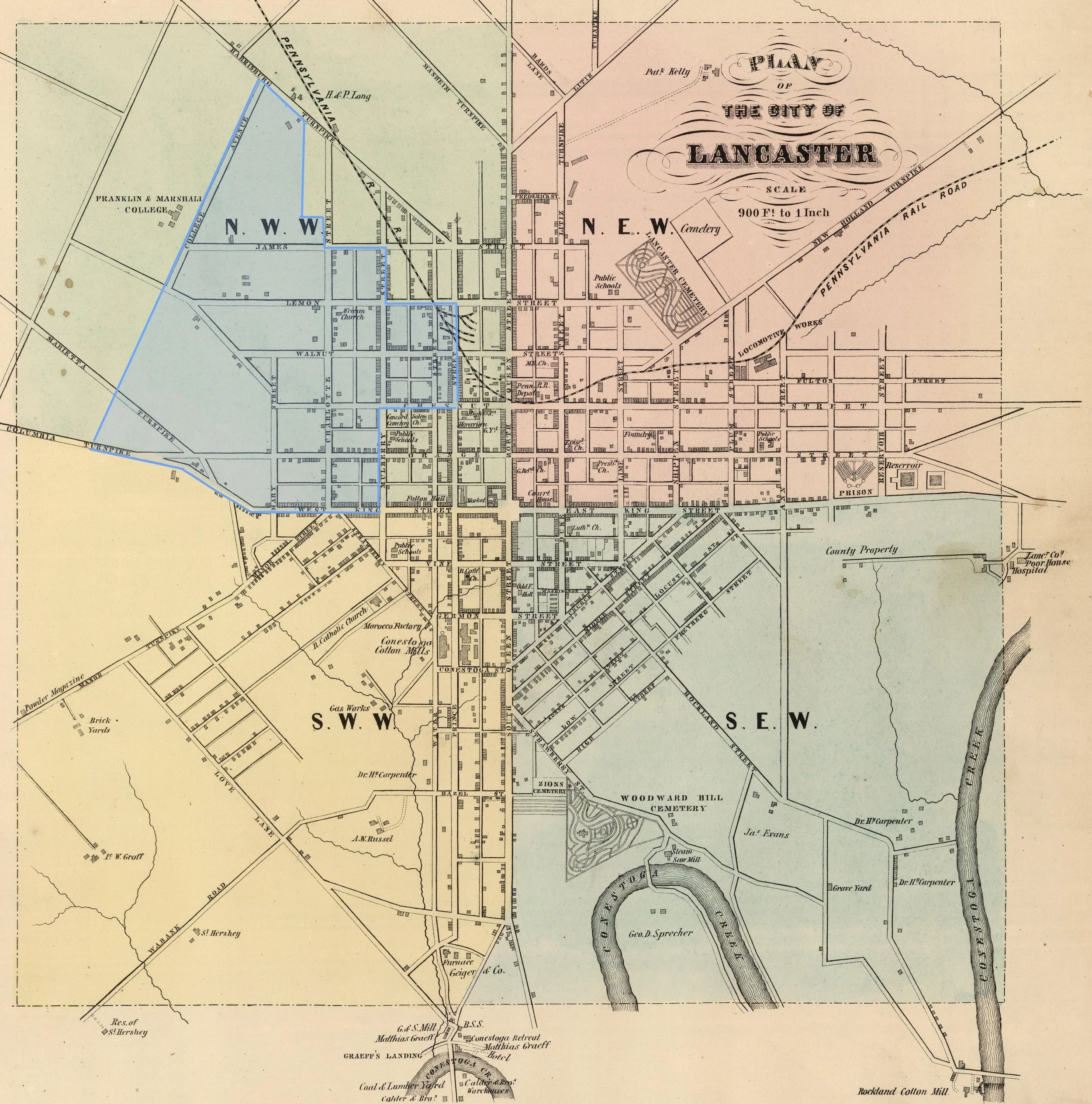 Lancaster Streetscape Historic Architecture Of Lancaster Pennsylvania Lancaster Streetscape Historic Architecture Of Lancaster Pennsylvania