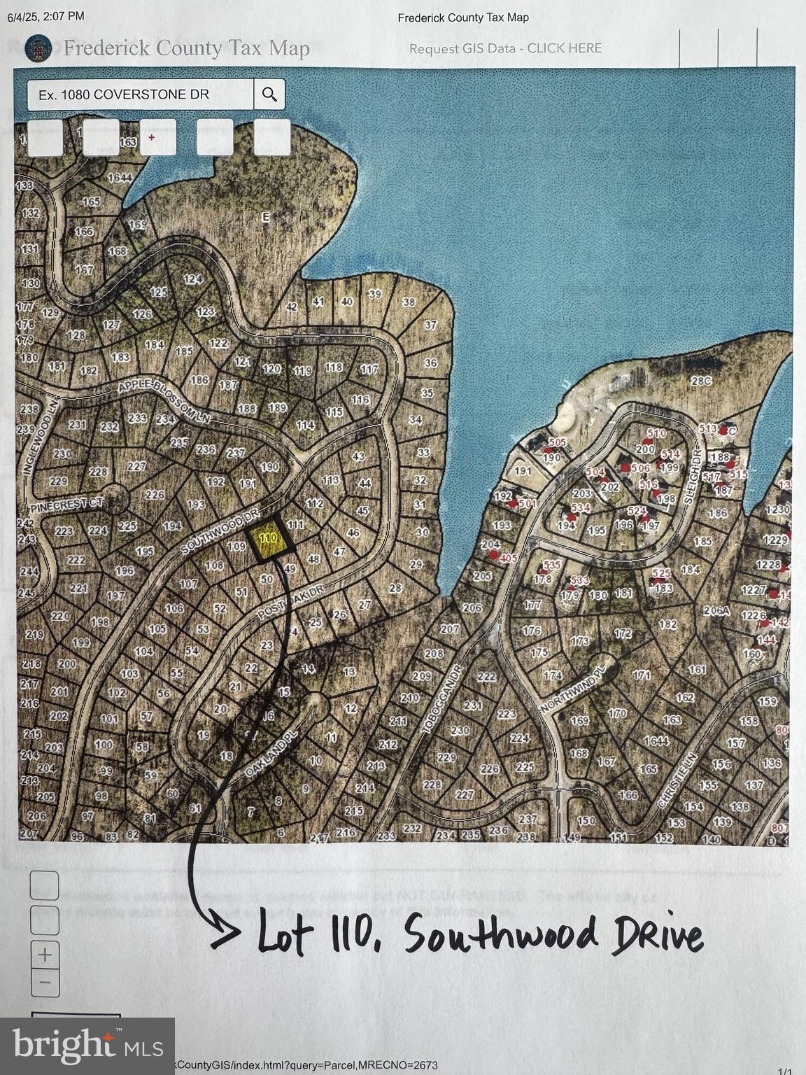 frederick county tax map