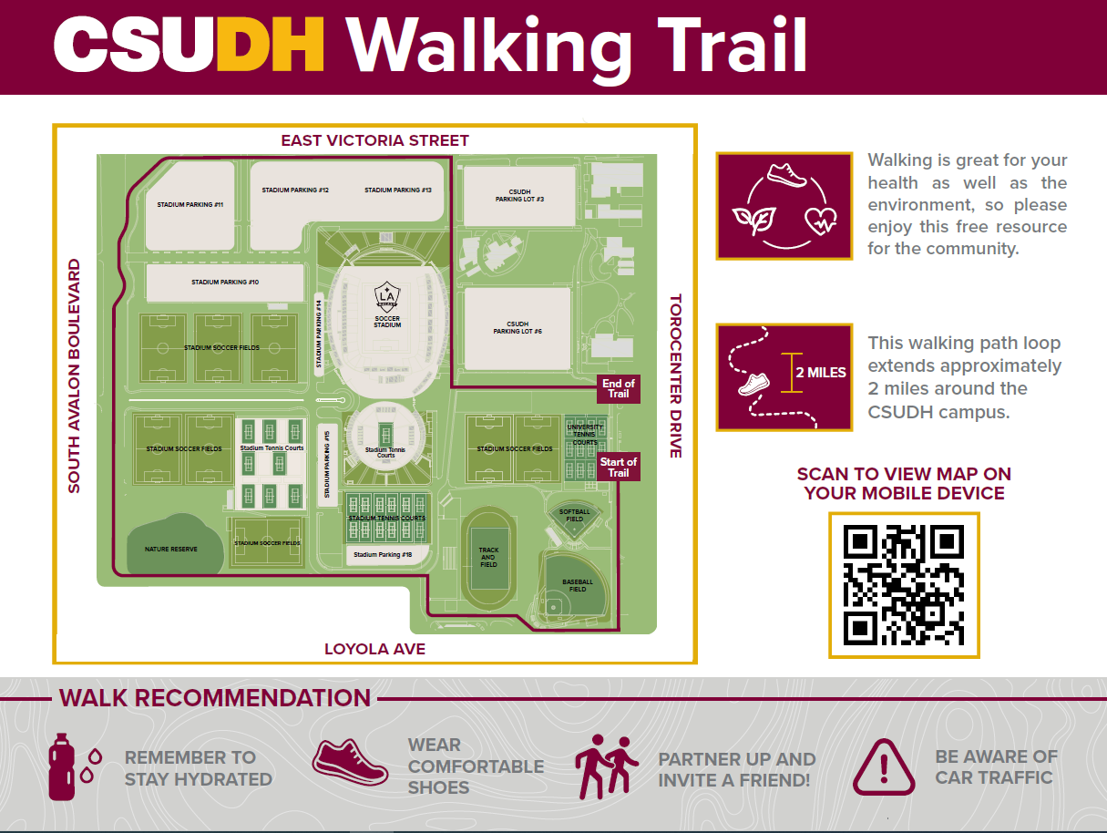 csudh campus map