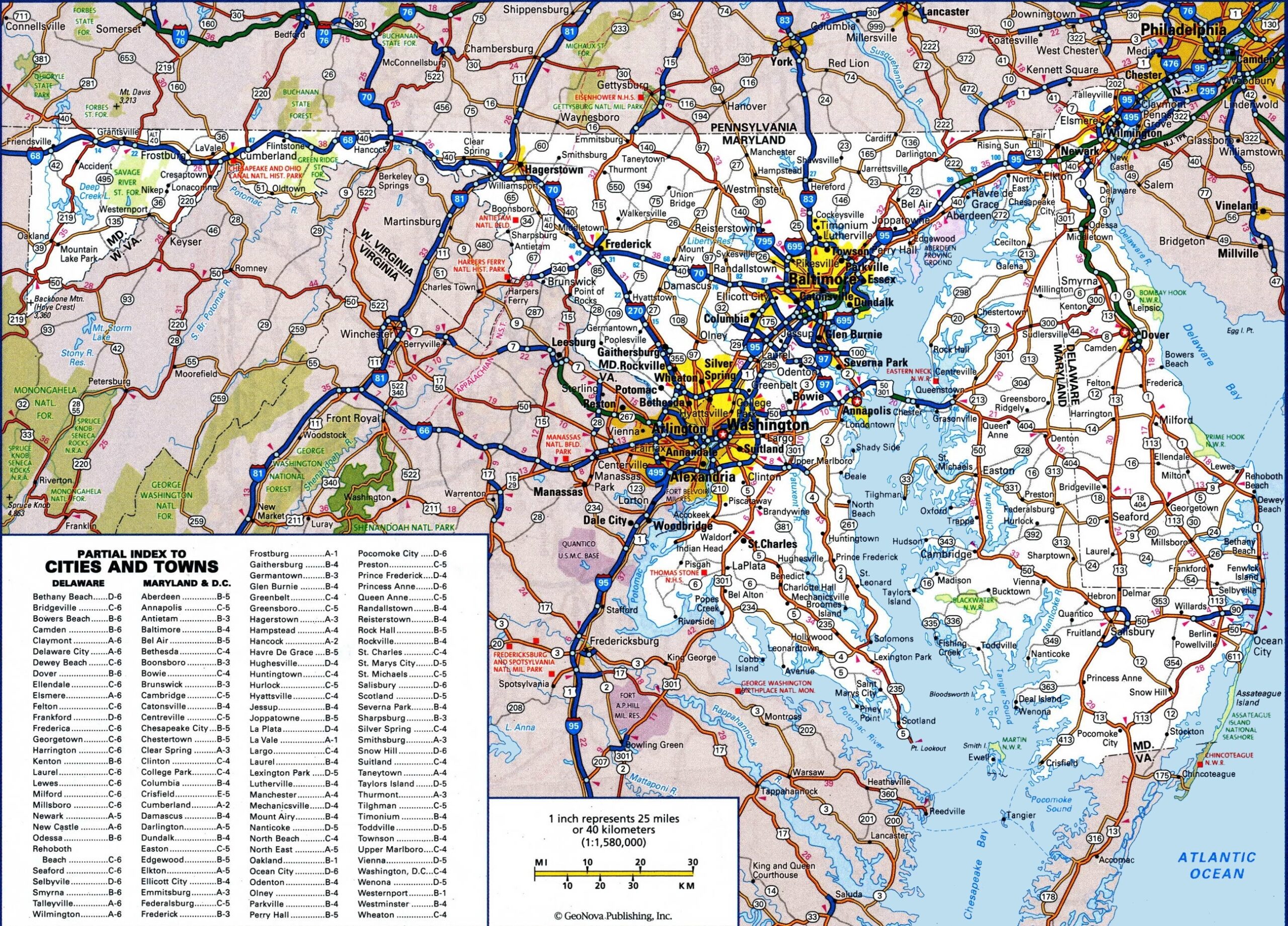maryland city map maryland city map