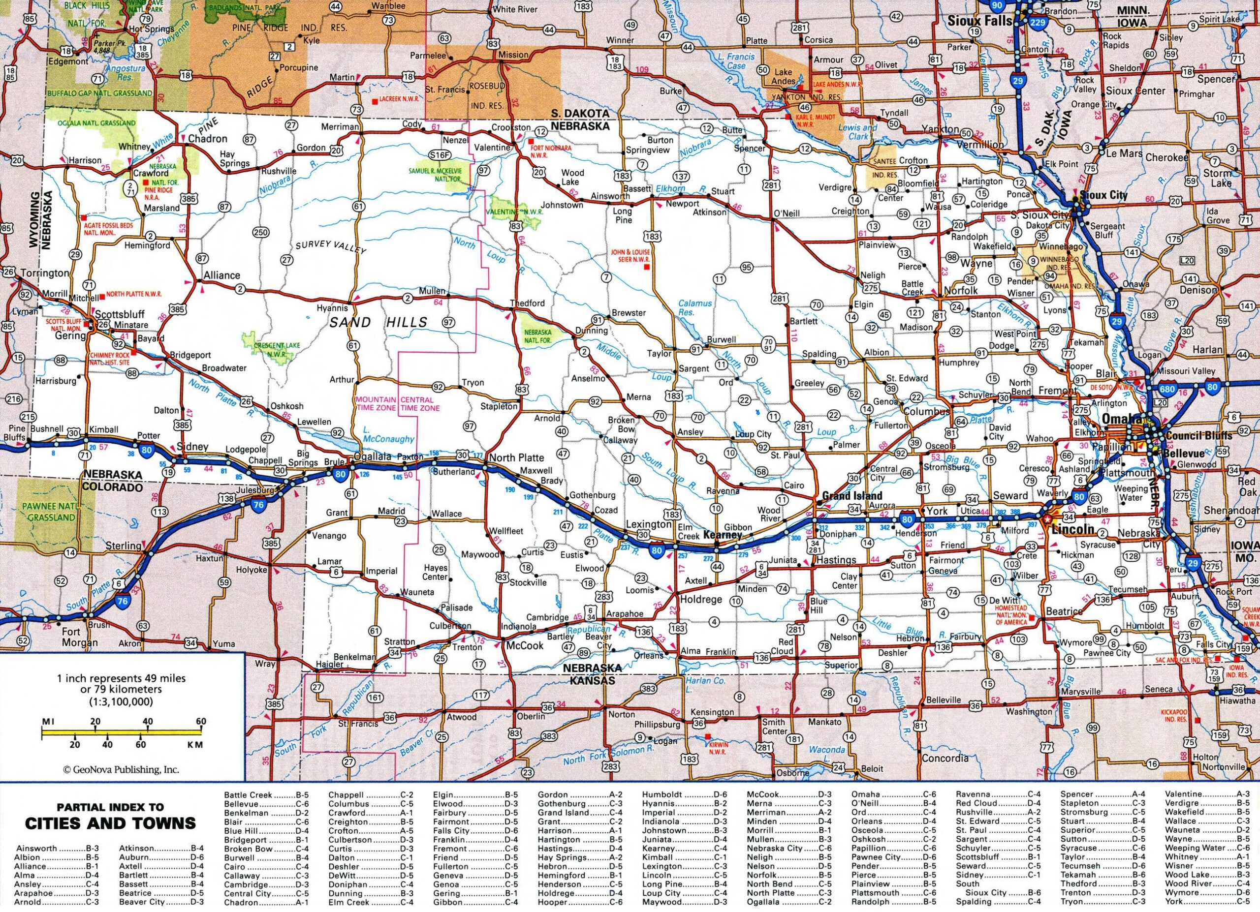 Large Detailed Roads And Highways Map Of Nebraska State With National Parks And Cities Vidiani Maps Of All Countries In One Place Large Detailed Roads And Highways Map Of Nebraska State With National Parks And Cities Vidiani Maps Of All Countries In One Place