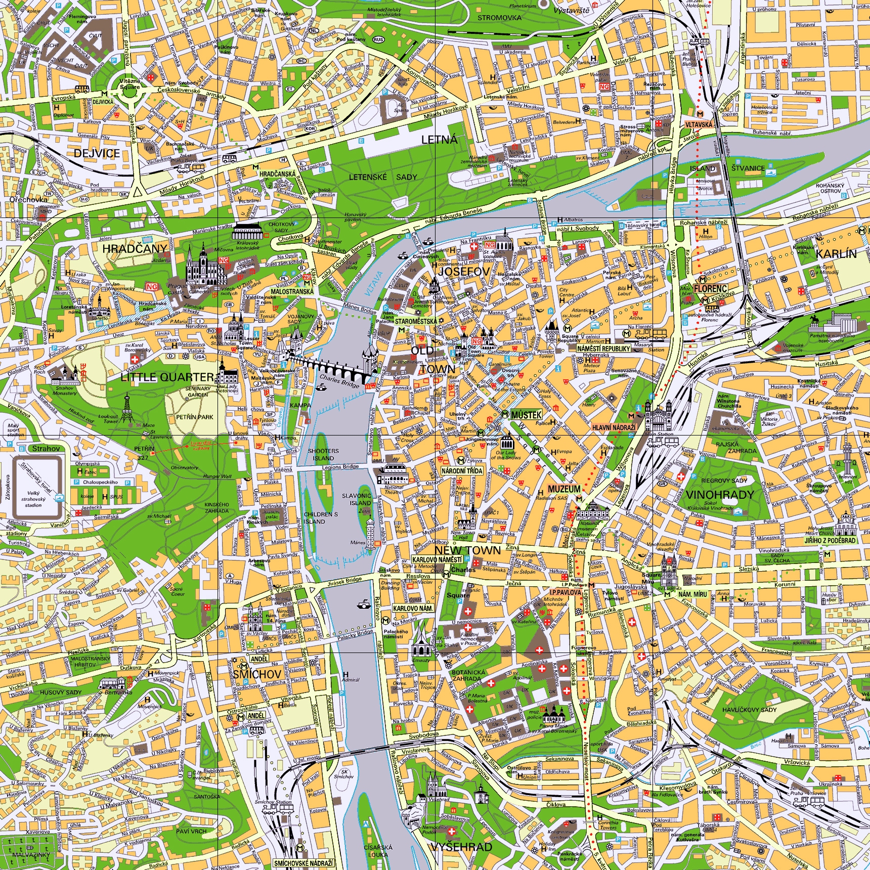 Large Detailed Tourist Map Of Prague City Center Prague City Center Large Detailed Tourist Map Vidiani Maps Of All Countries In One Place Large Detailed Tourist Map Of Prague City Center Prague City Center Large Detailed Tourist Map Vidiani Maps Of All Countries In One Place