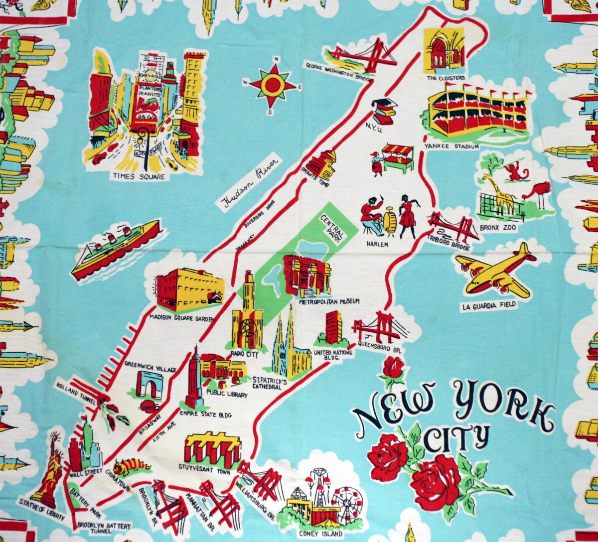 new york city map with attractions new york city map with attractions
