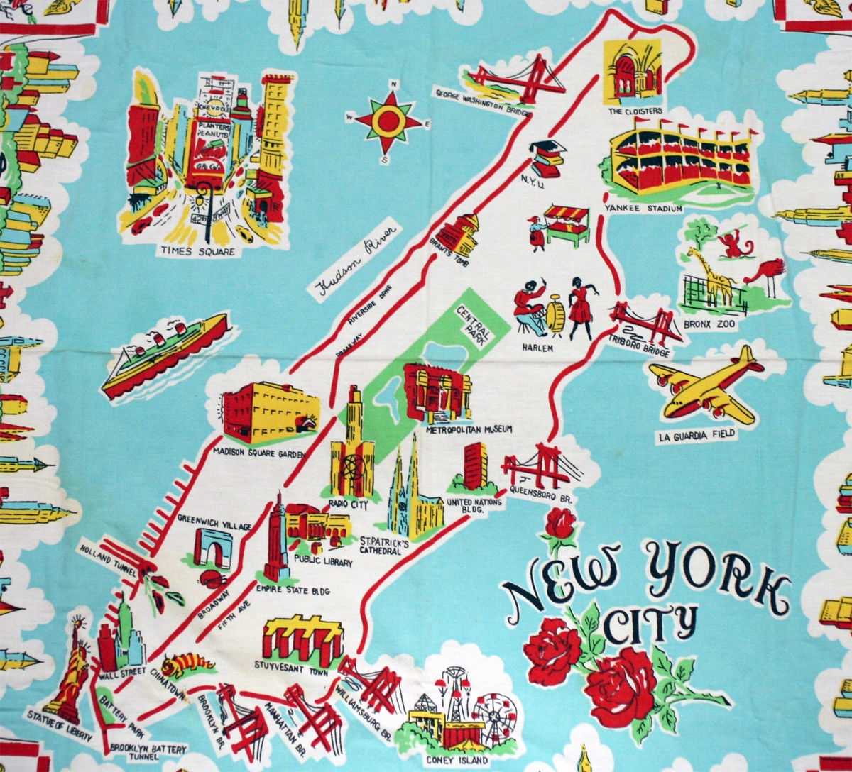 new york city sites map