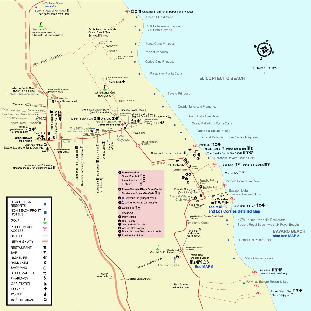 Large Punta Cana Maps For Free Download And Print High Resolution And Detailed Maps Large Punta Cana Maps For Free Download And Print High Resolution And Detailed Maps