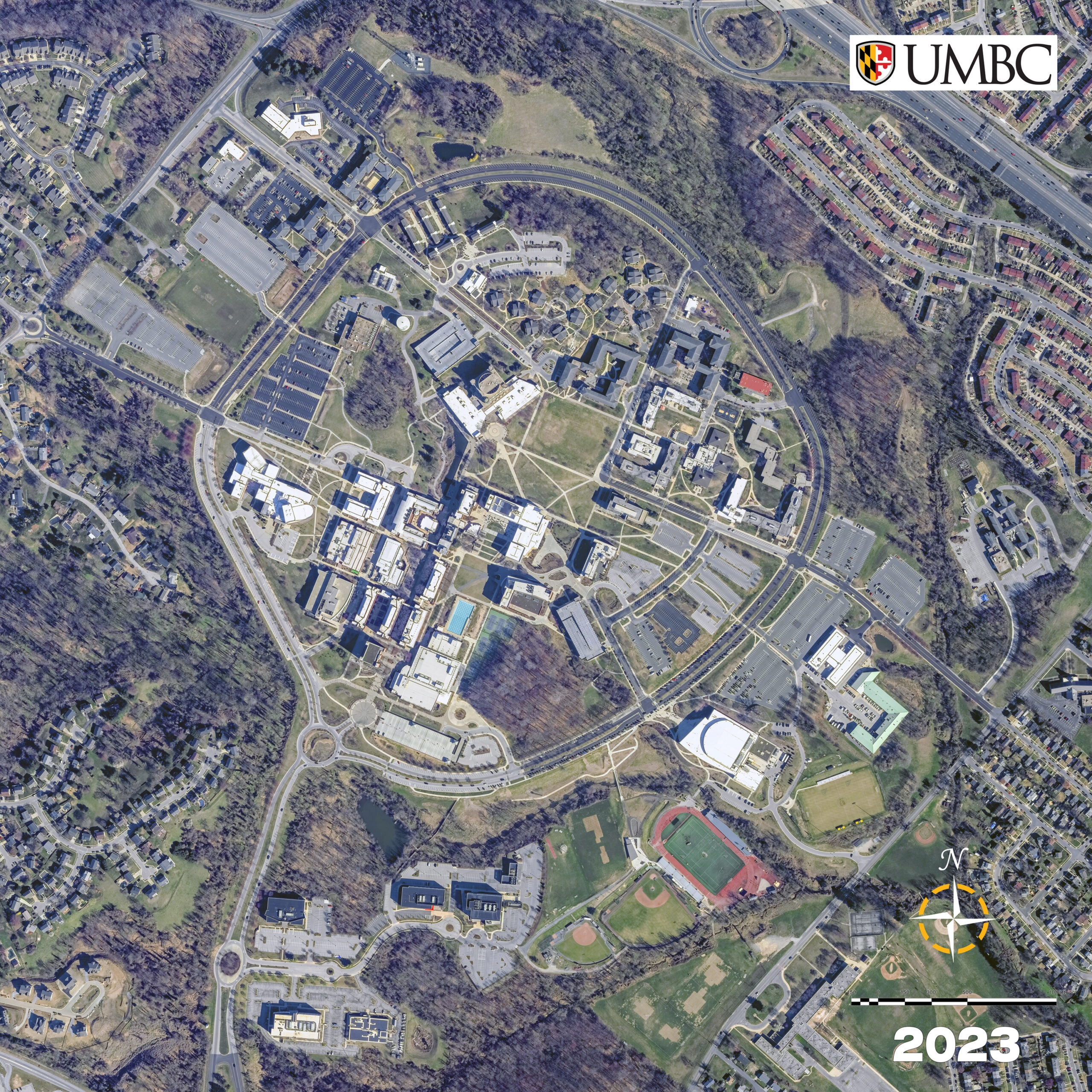 Latest Campus Maps And Aerials Facilities Management UMBC Latest Campus Maps And Aerials Facilities Management UMBC