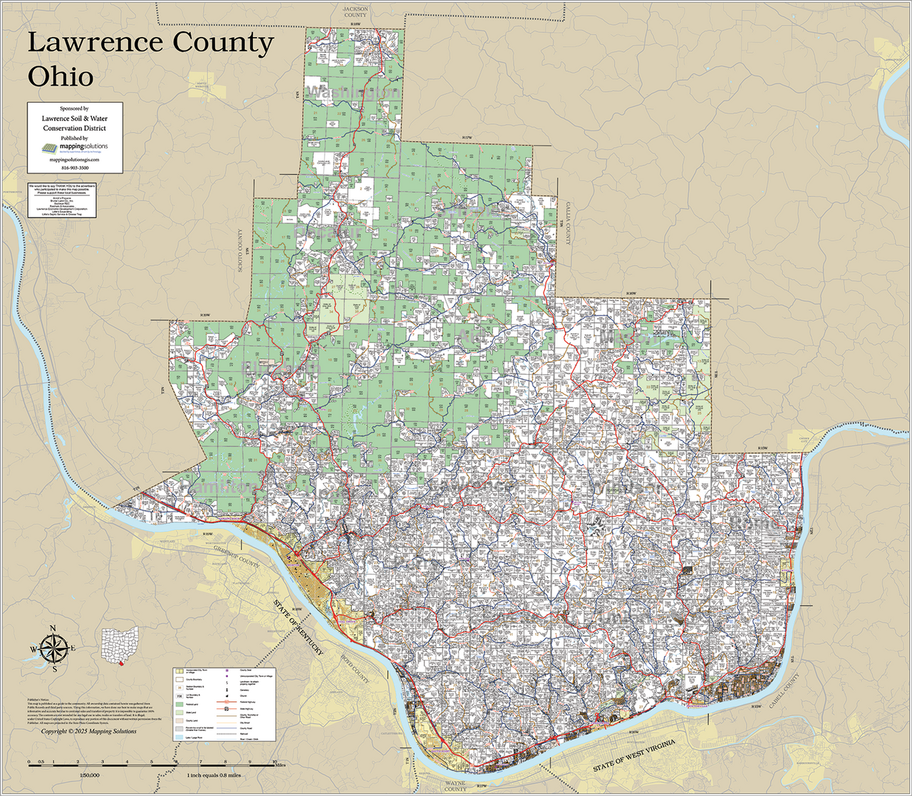 lawrence county gis map