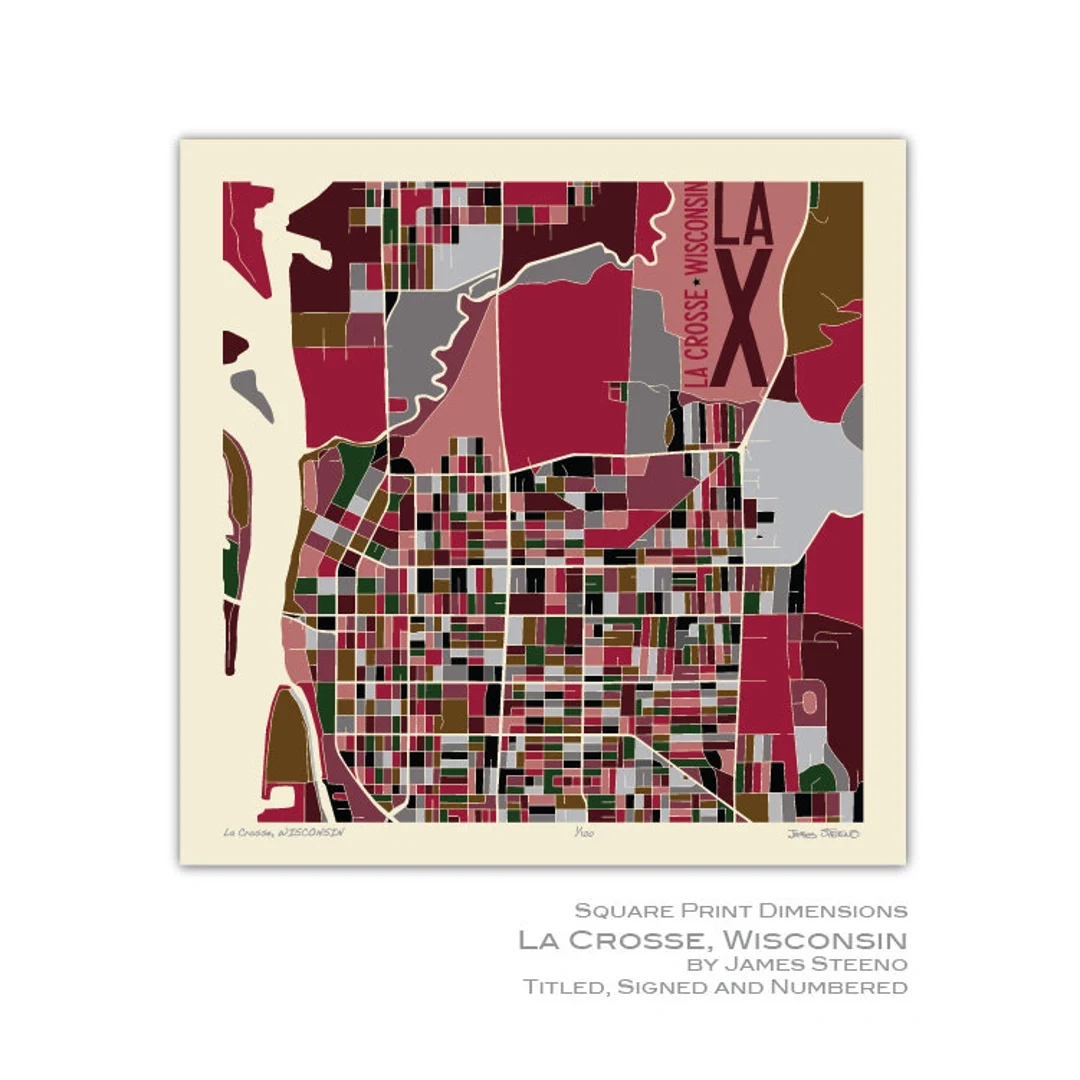 la crosse campus map