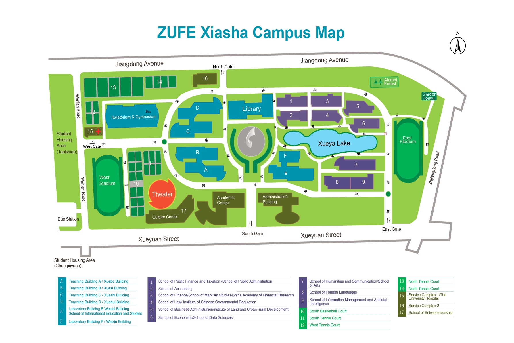 dvc map of campus pleasant hill