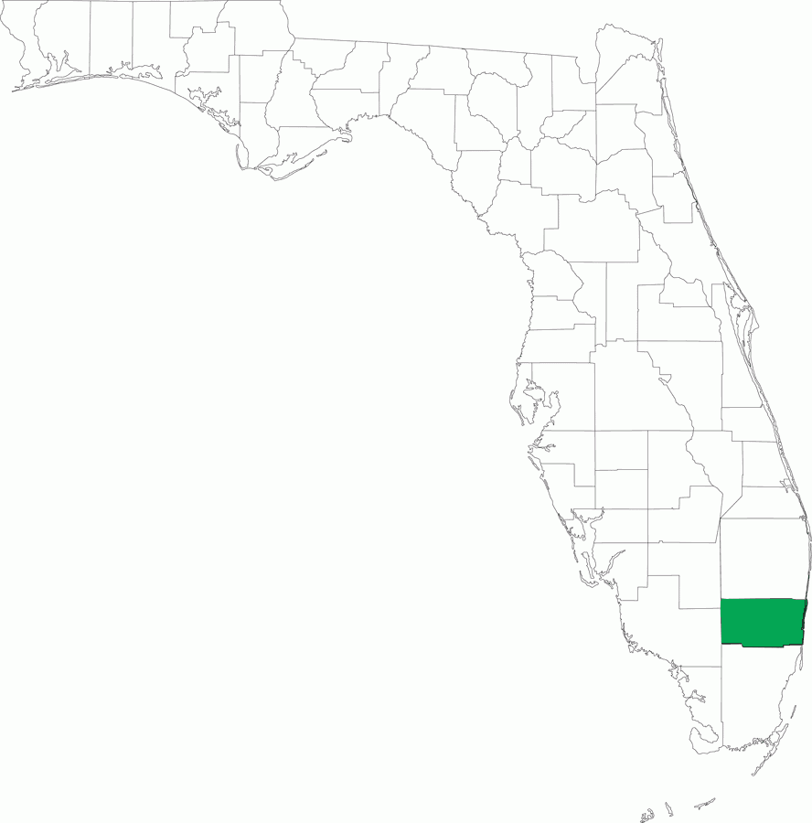 Locater Map Of Broward County 2008