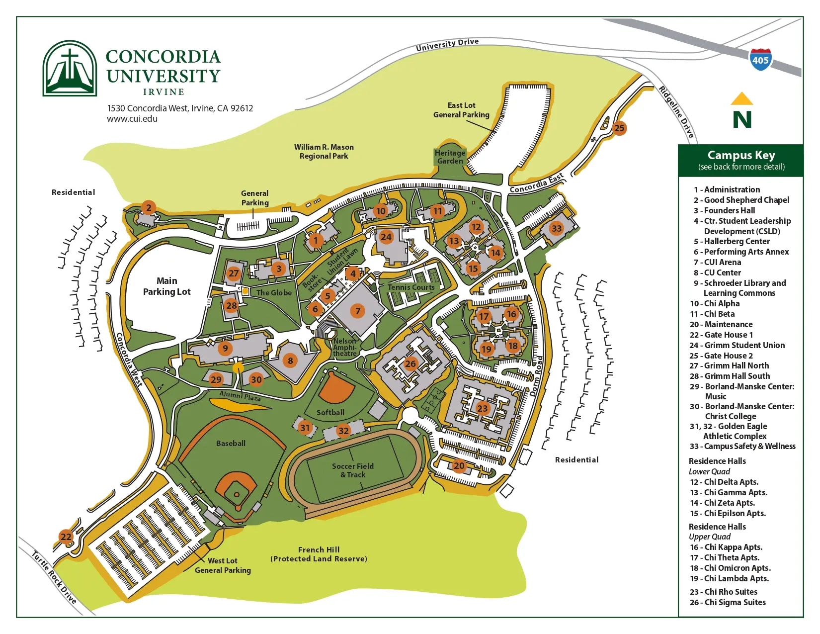 Location And Maps Campus Concordia University Irvine Location And Maps Campus Concordia University Irvine