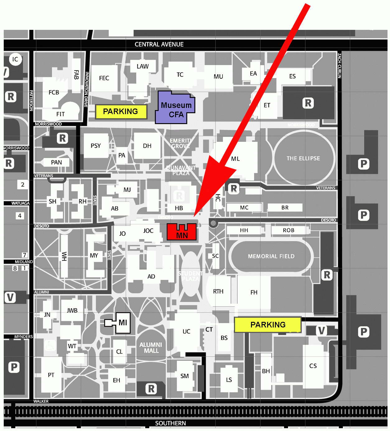 Location Of Manning Hall Location Of Manning Hall