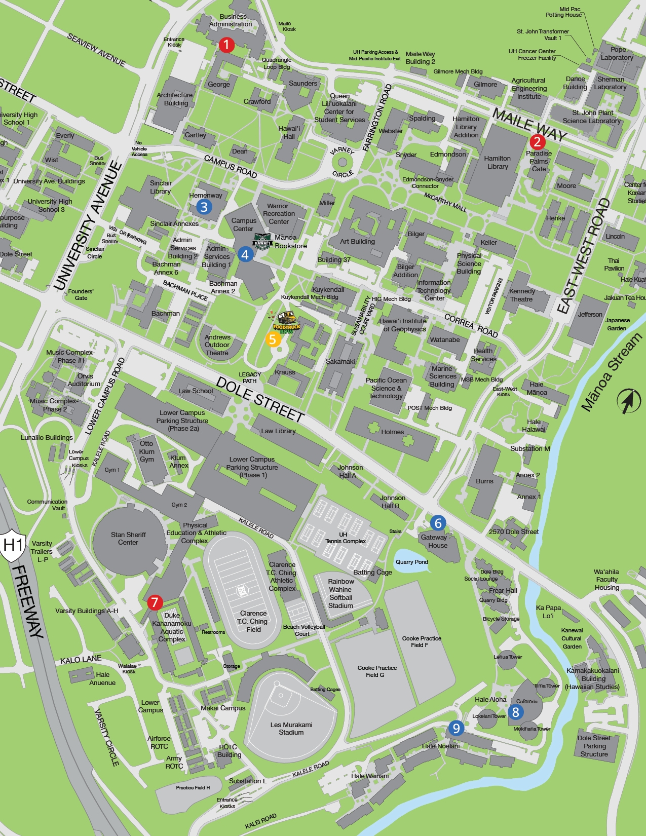 Locations Food And Dining Services