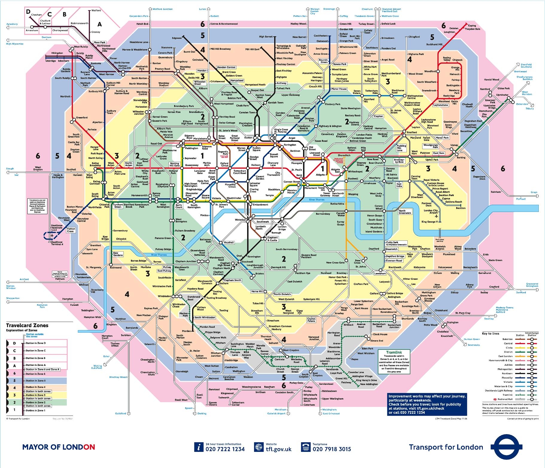 london city zoning map