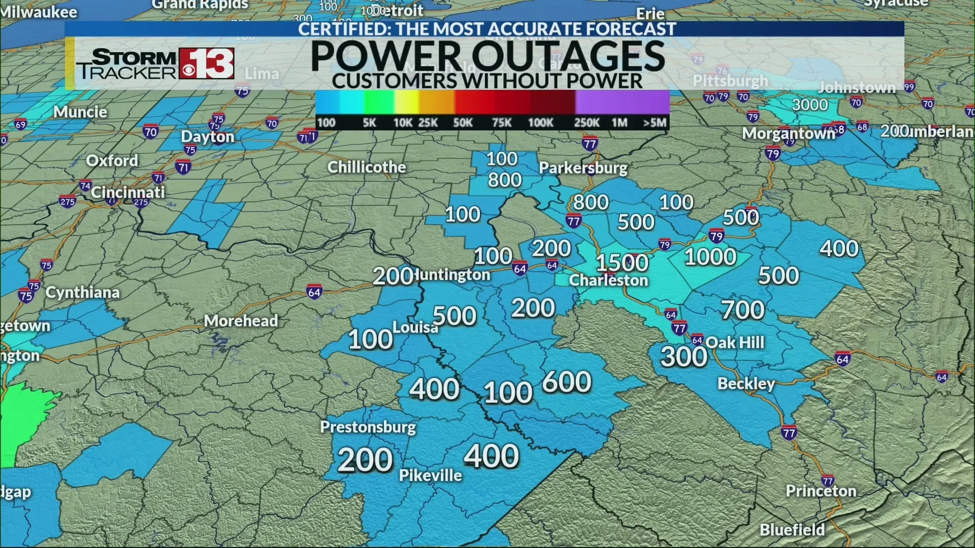 Many Customers Without Power In The Tri State Many Customers Without Power In The Tri State