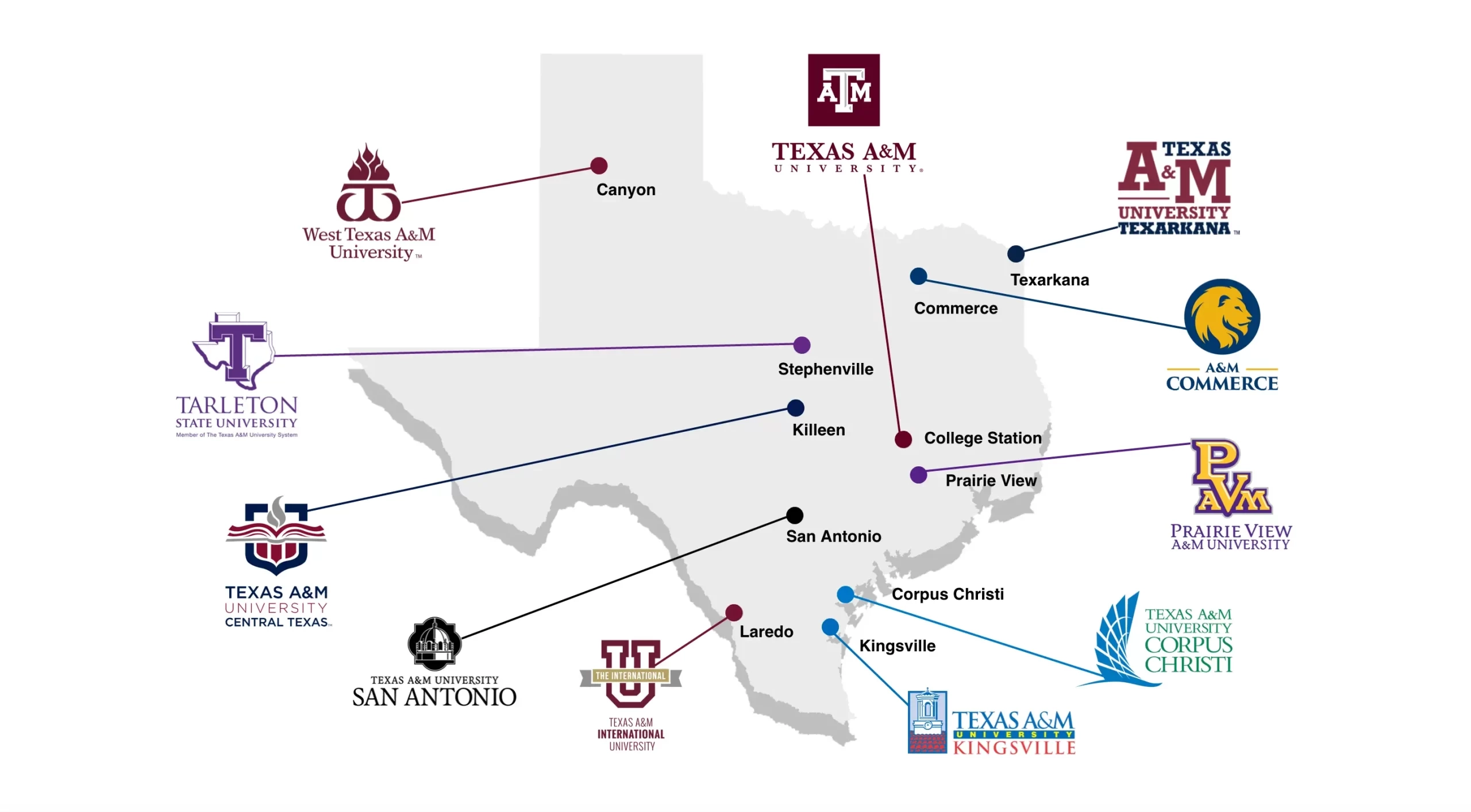 texas a and m campus map