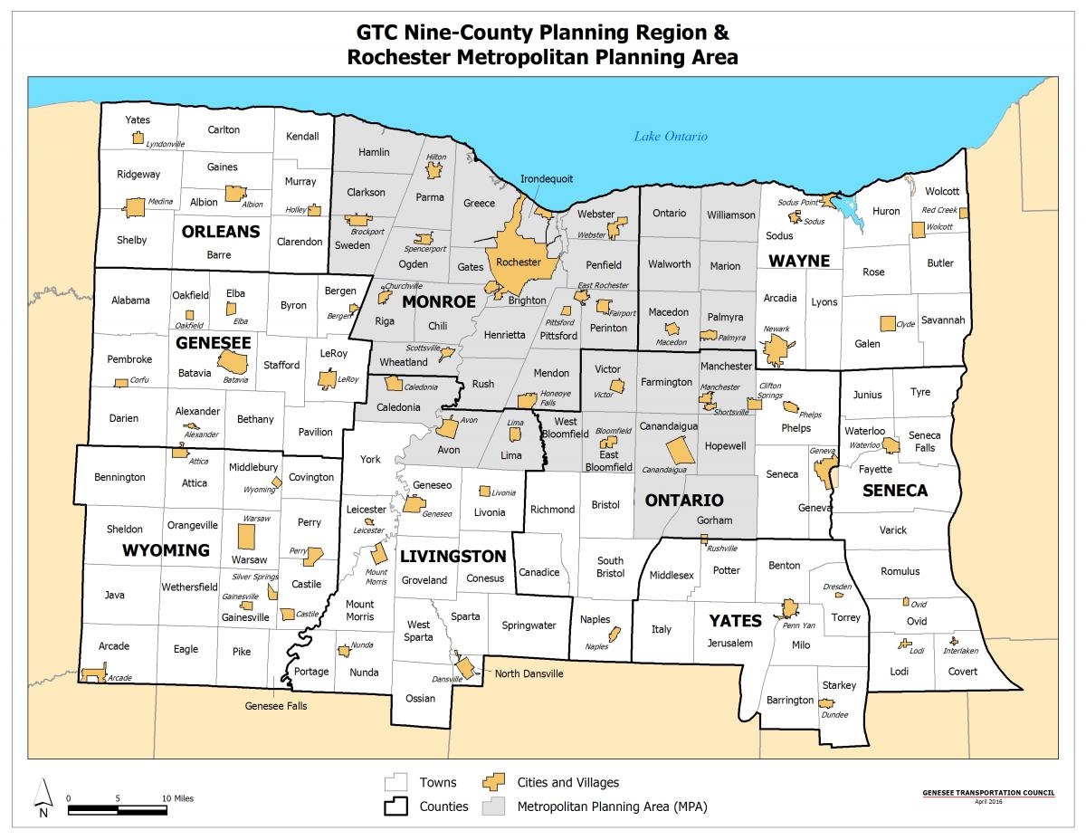 map genesee county ny map genesee county ny