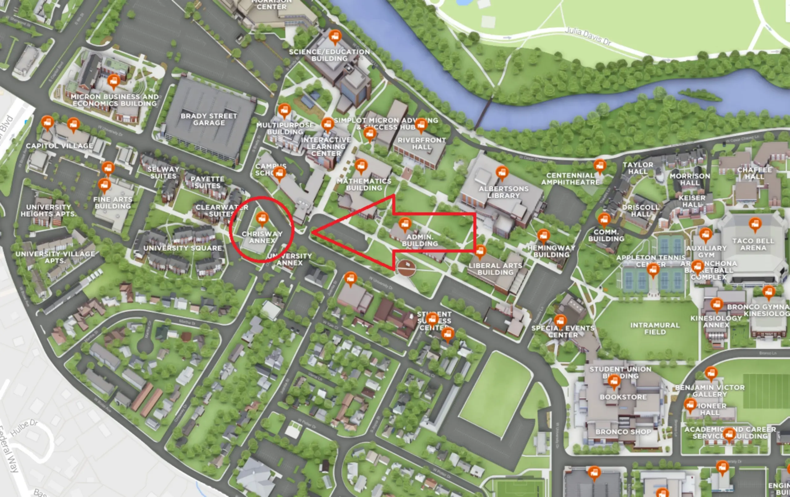 Map Directions RADAR