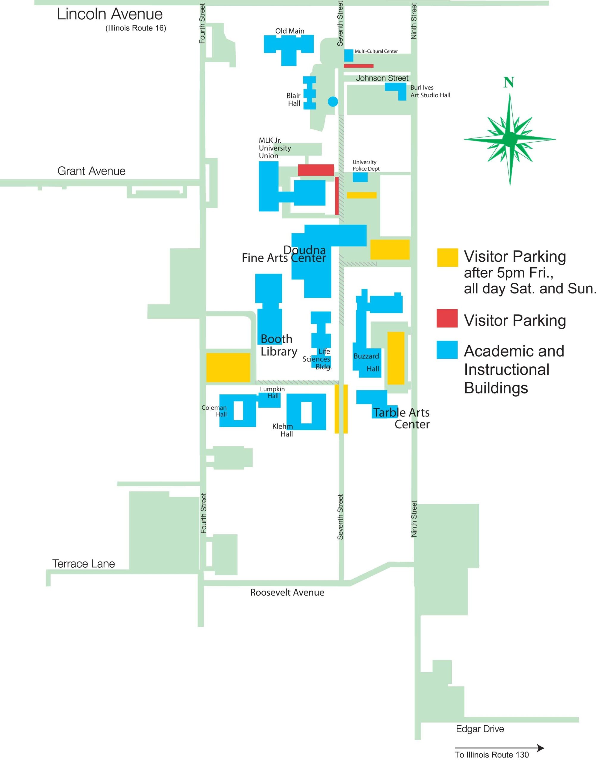Map For All The World To See EIU Booth Library
