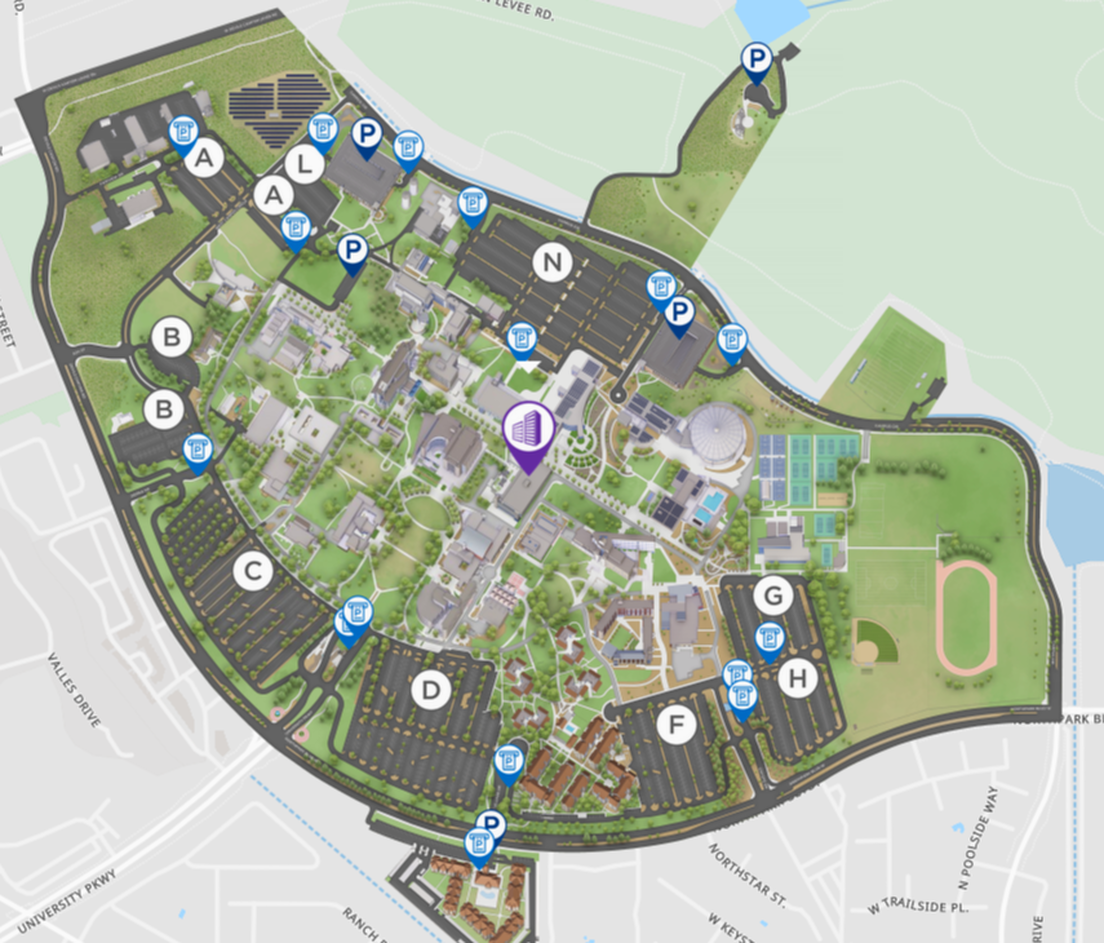 csu san bernardino campus map