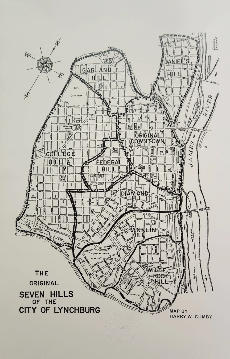 Map Lynchburg Seven Hills Cumby The Museum Shop At Thomas Jefferson s Poplar Forest Map Lynchburg Seven Hills Cumby The Museum Shop At Thomas Jefferson s Poplar Forest