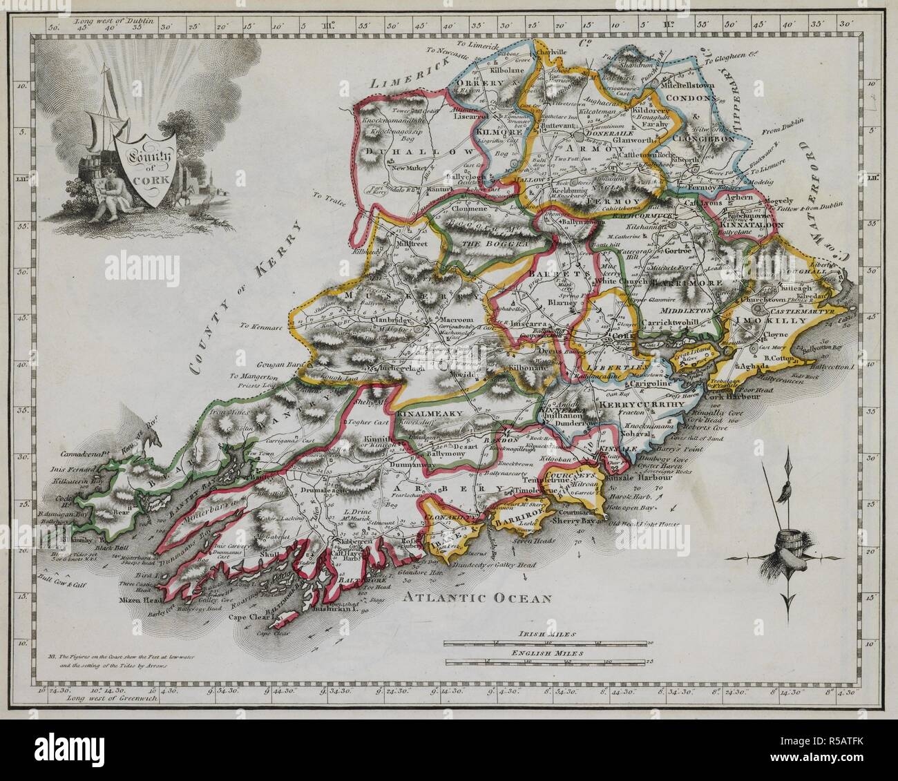 county cork ireland map