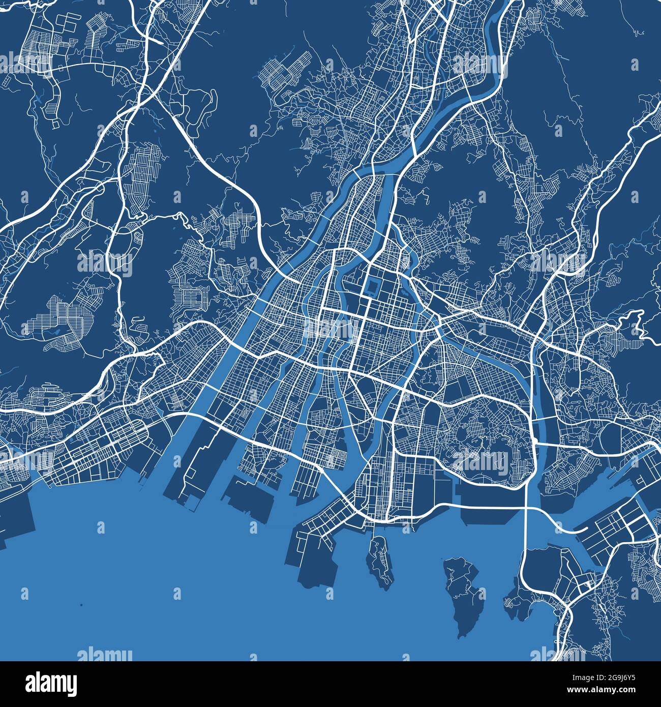 Map Of Hiroshima Hi res Stock Photography And Images Alamy Map Of Hiroshima Hi res Stock Photography And Images Alamy