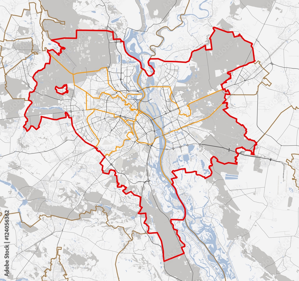city map of kiev
