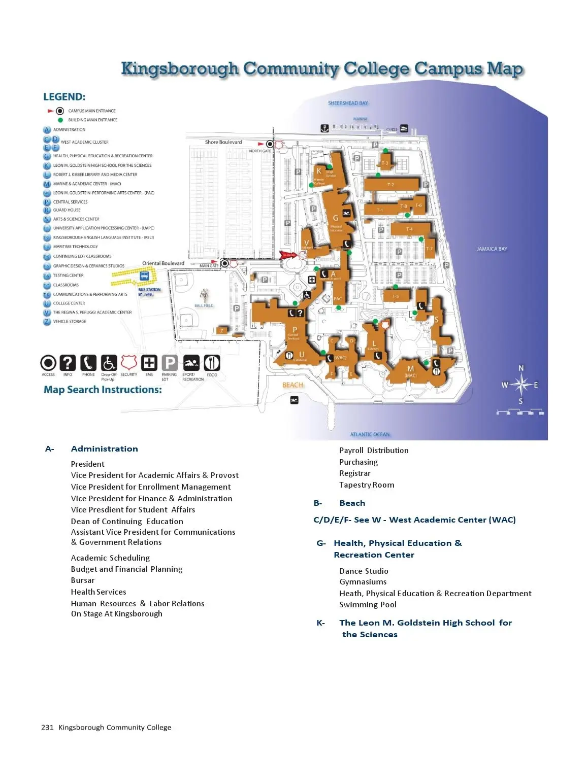 ocean county college map ocean county college map