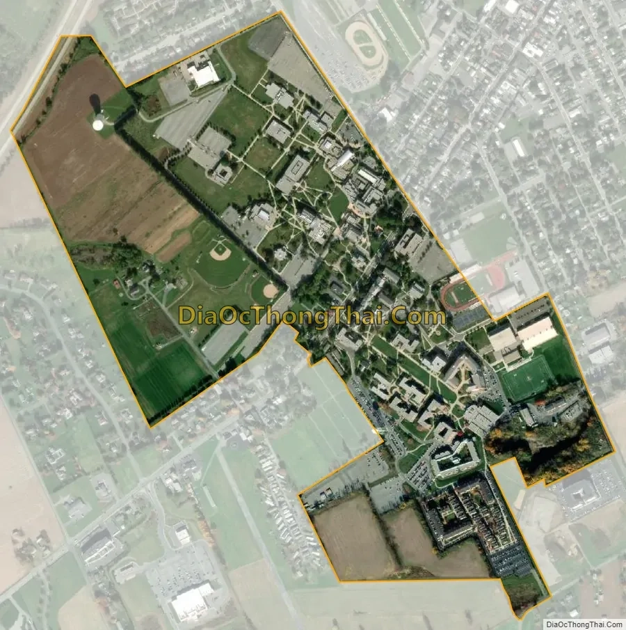 kutztown campus map