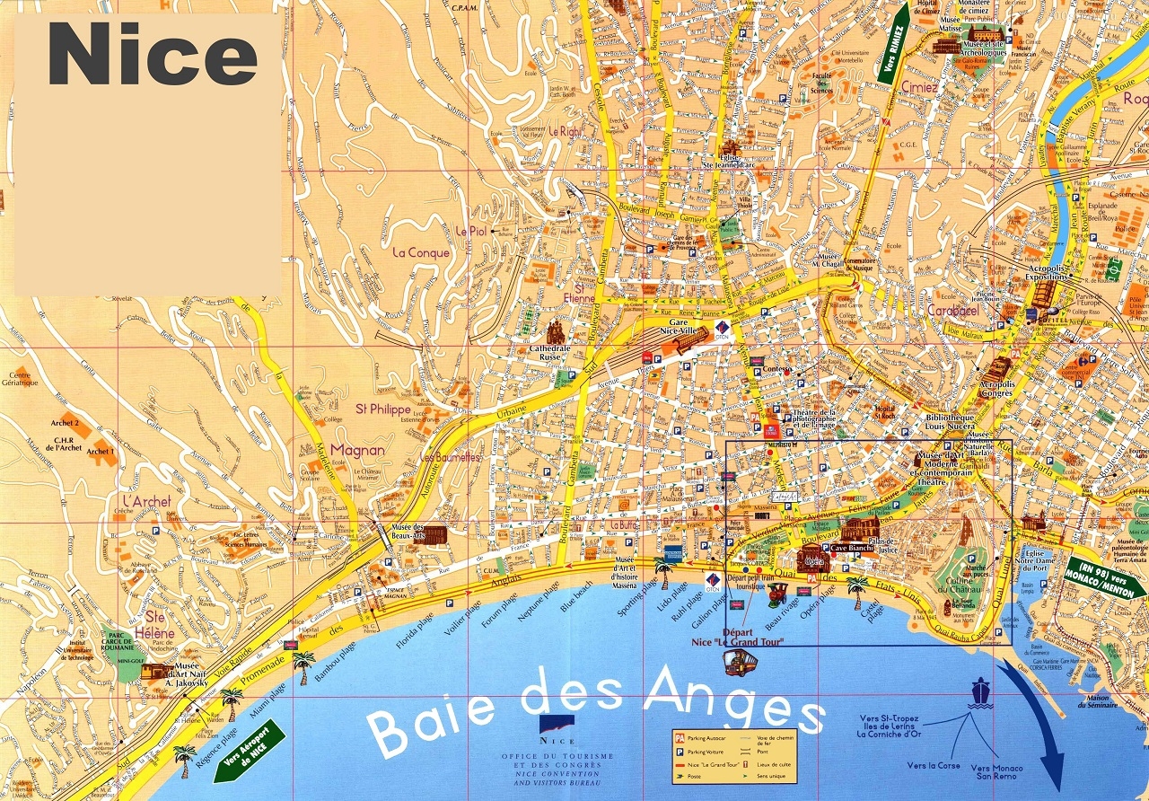 Map Of Nice
