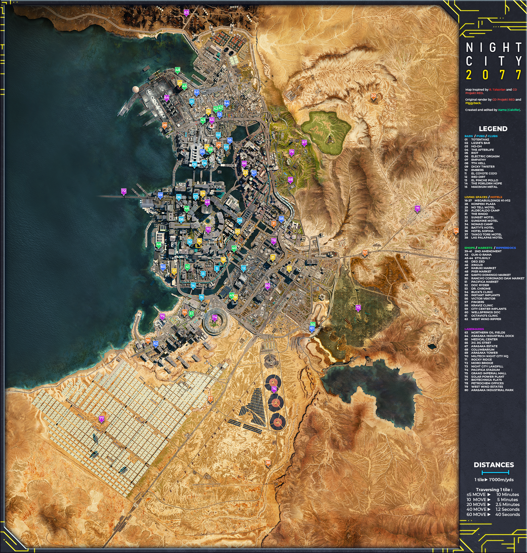 Map Of Night City For VTTs 2070 s Ed Variations In The Comments R cyberpunkred Map Of Night City For VTTs 2070 s Ed Variations In The Comments R cyberpunkred