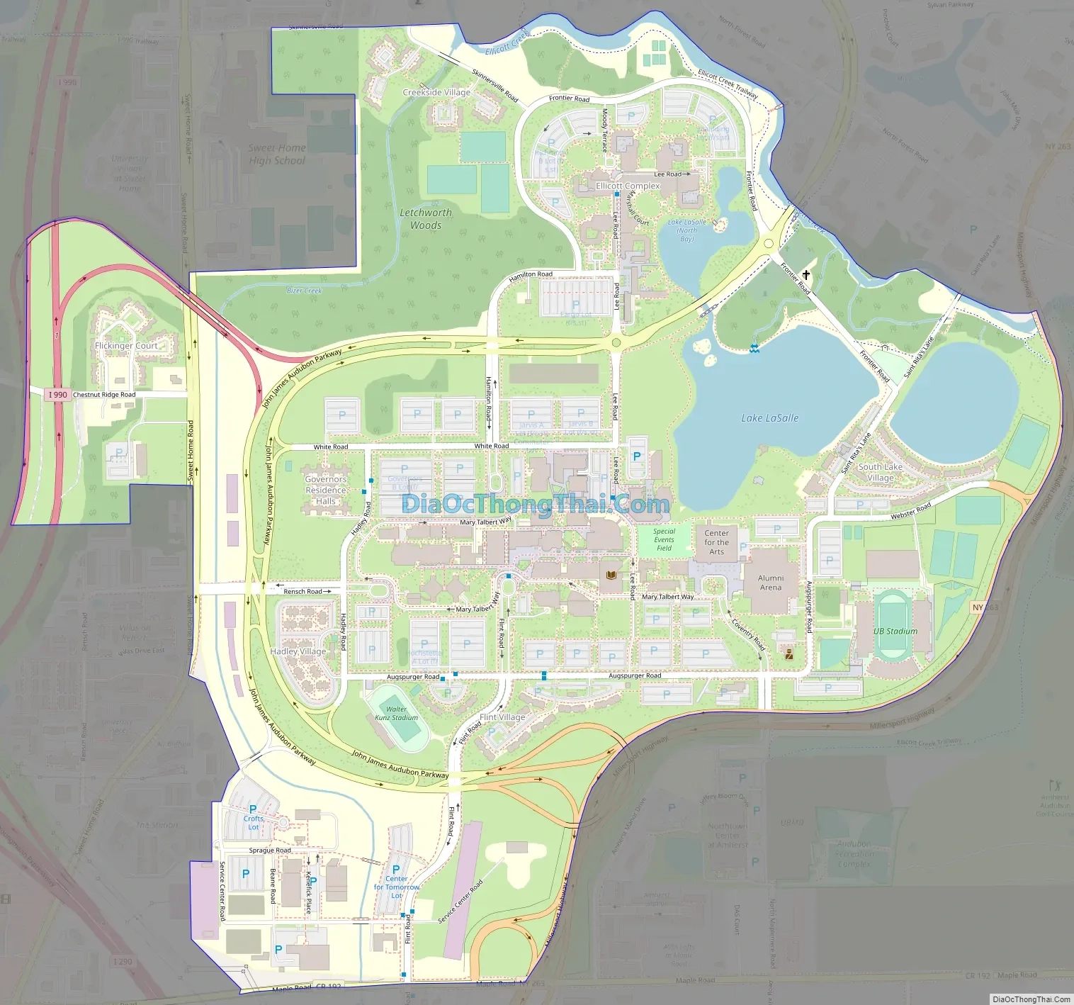 university at buffalo north campus map university at buffalo north campus map