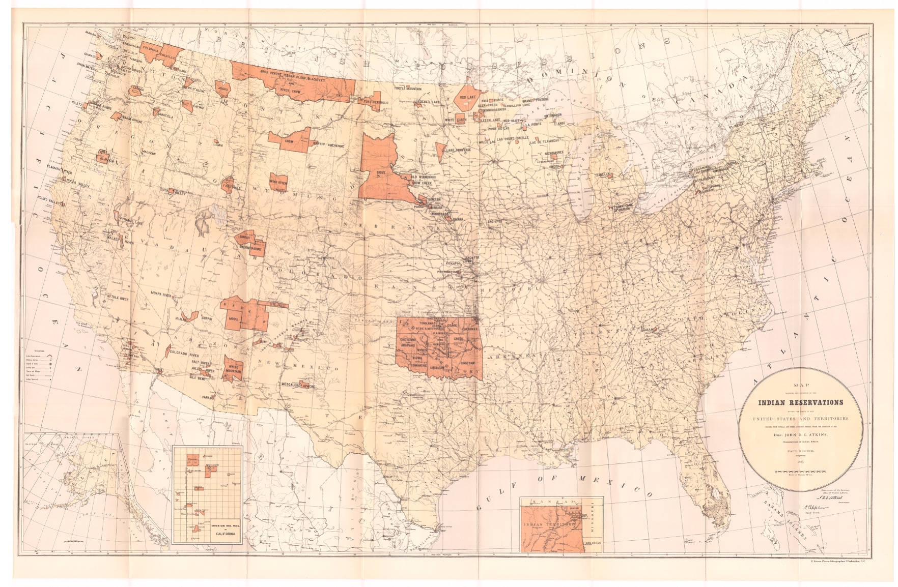 Map Showing The Location Of The Indian Reservations Within The Limits Of The United States And Territories State Historical Society Of North Dakota SHSND Digital Horizons Map Showing The Location Of The Indian Reservations Within The Limits Of The United States And Territories State Historical Society Of North Dakota SHSND Digital Horizons