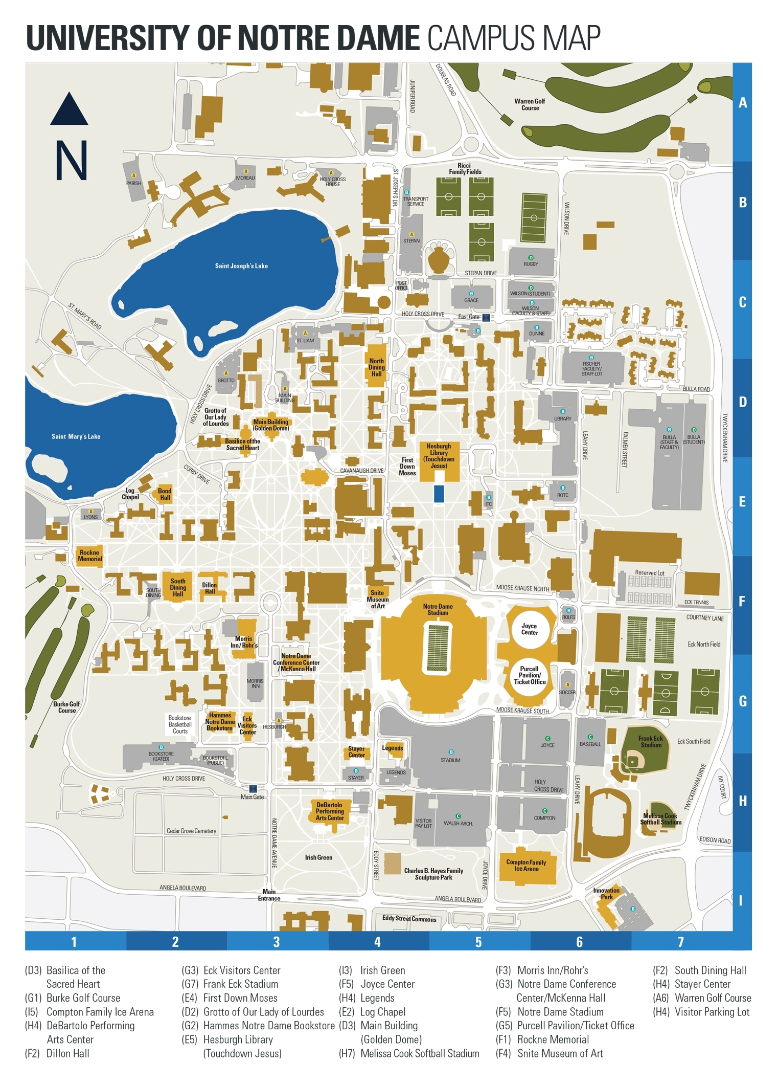 Map Visit South Bend Mishawaka