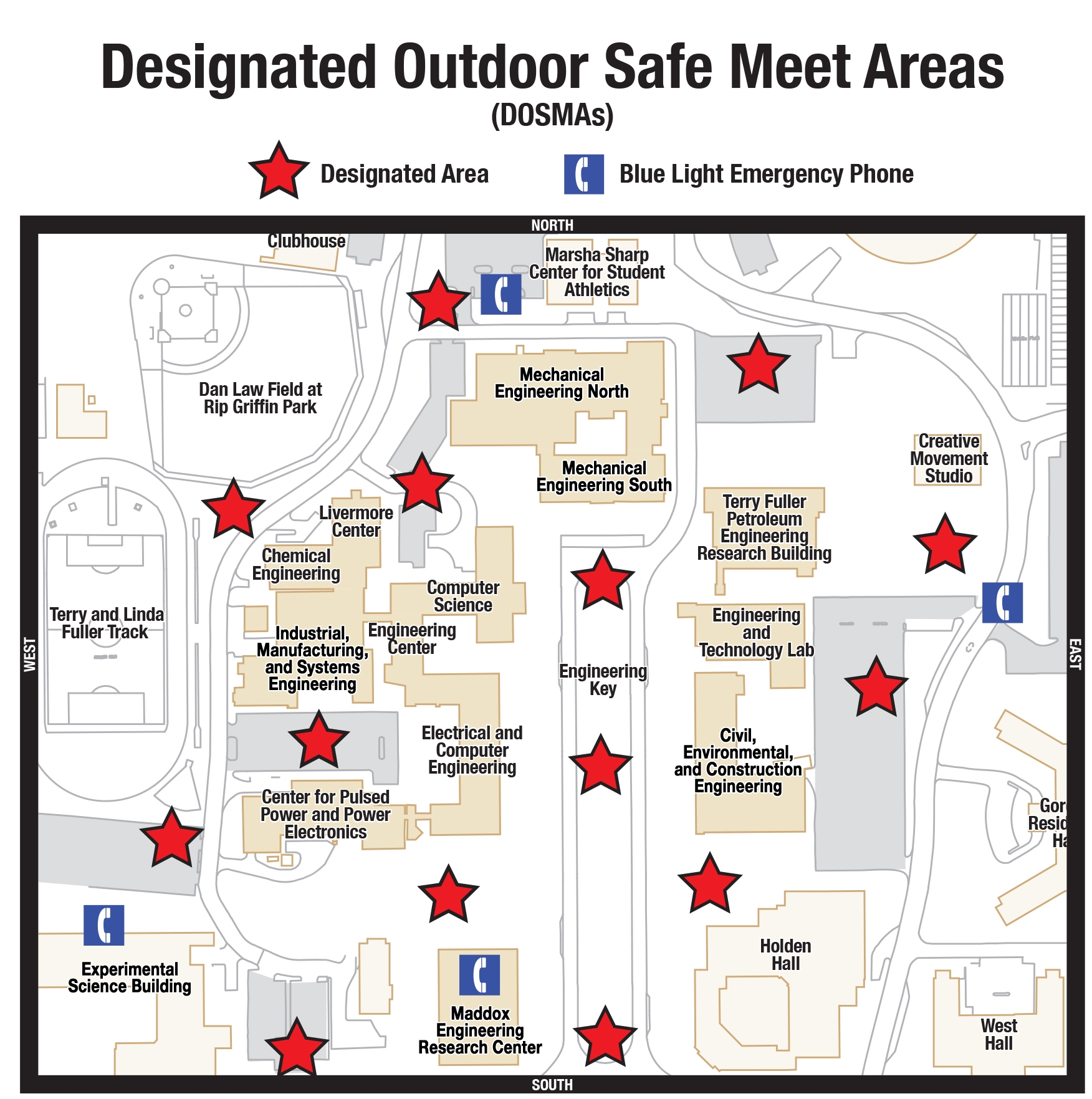 Maps About The College Whitacre College Of Engineering TTU