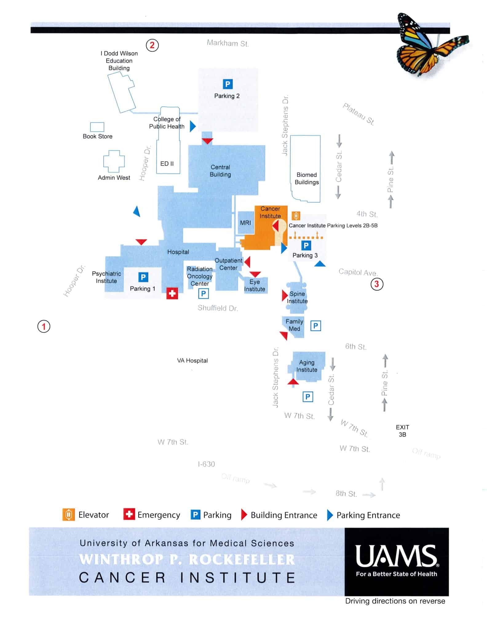 ualr campus map
