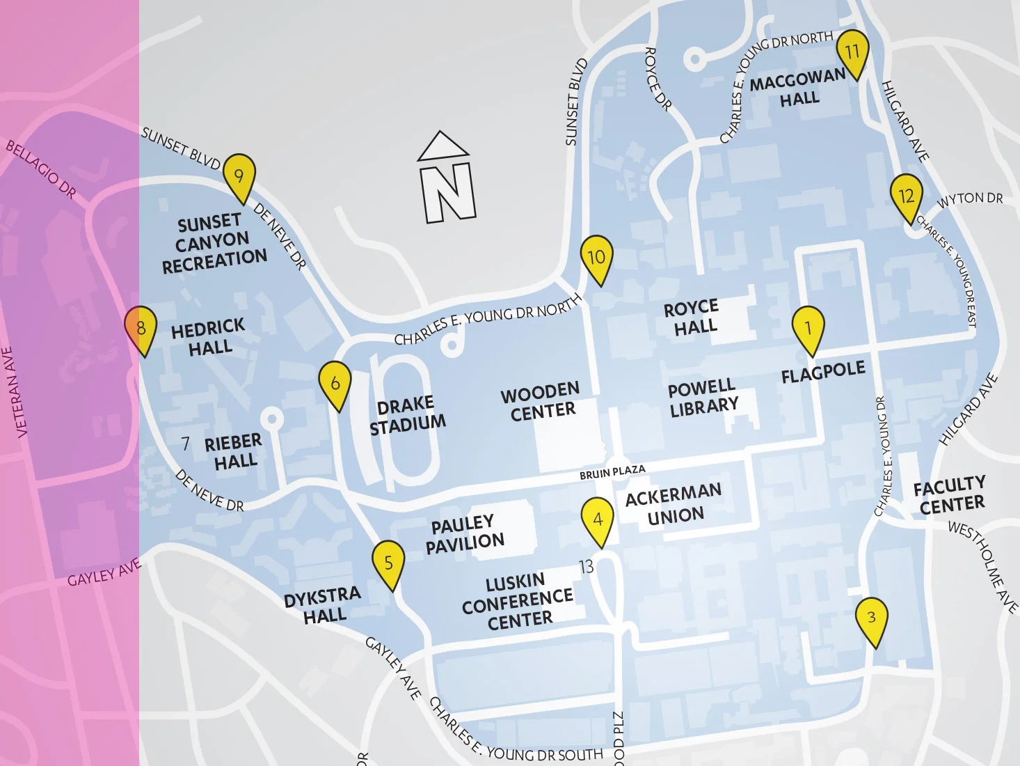 Maps And Parking UCLA Undergraduate Admission