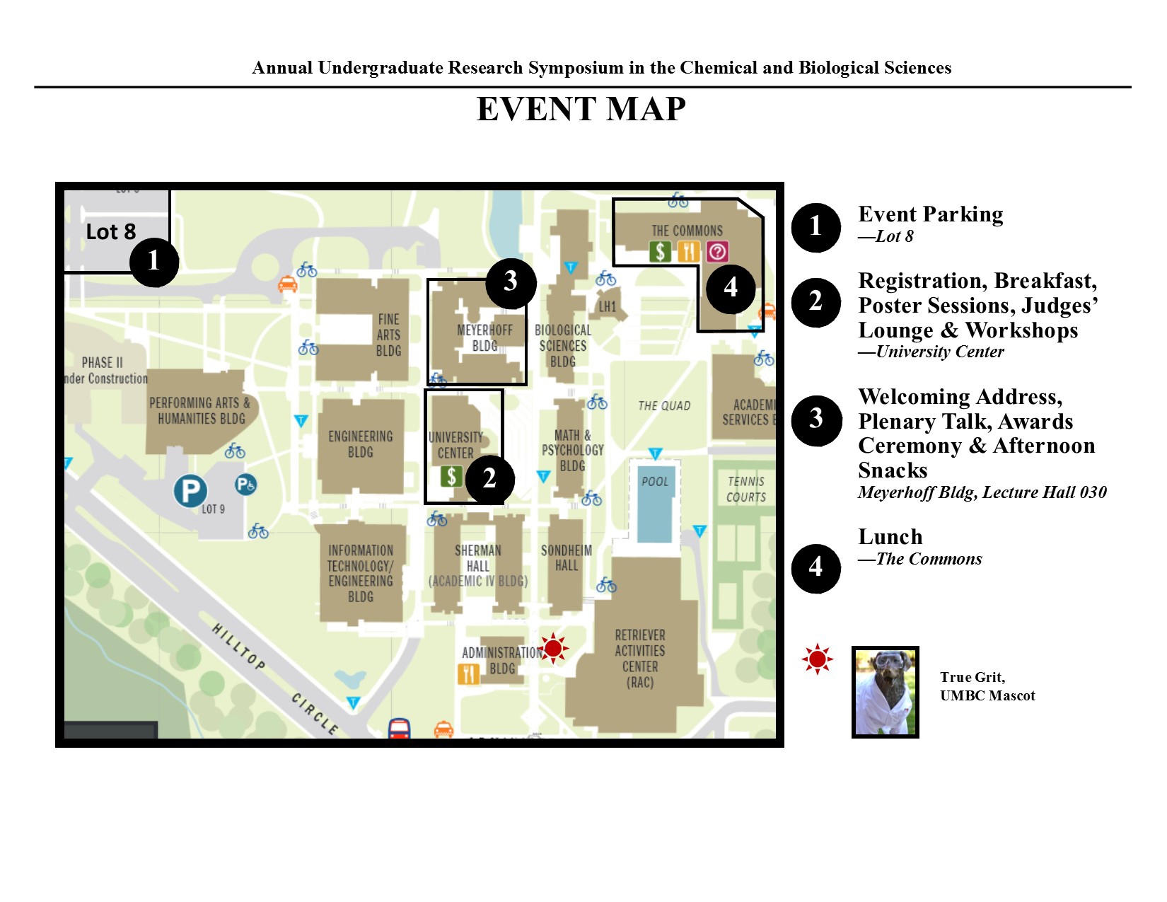 Maps Directions Undergraduate Research Symposium In The Chemical And Biological Sciences UMBC Maps Directions Undergraduate Research Symposium In The Chemical And Biological Sciences UMBC